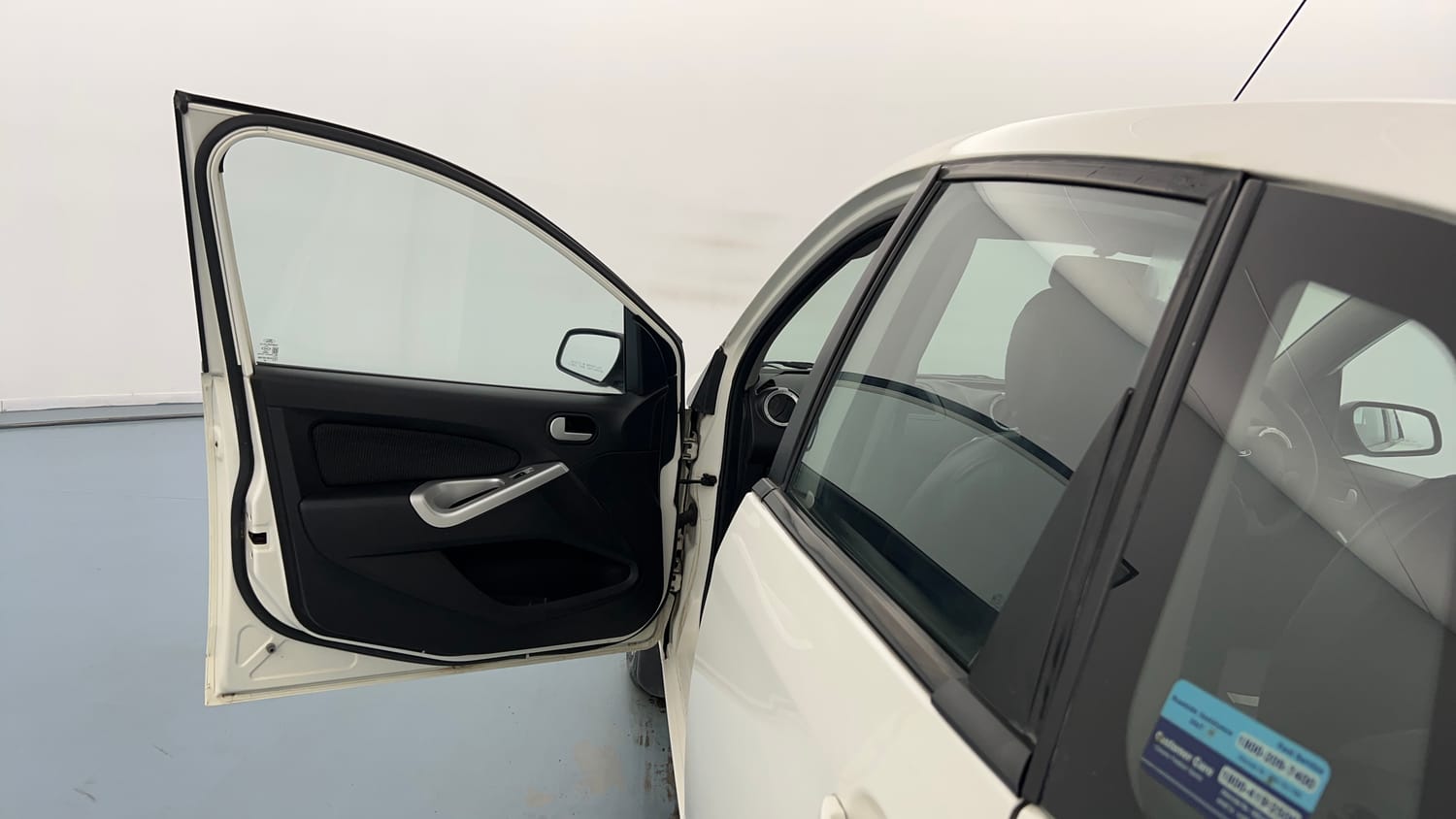 Used 2015 Ford Figo Duratec Petrol ZXI 1.2 Petrol Manual interior LEFT FRONT DOOR OPEN VIEW