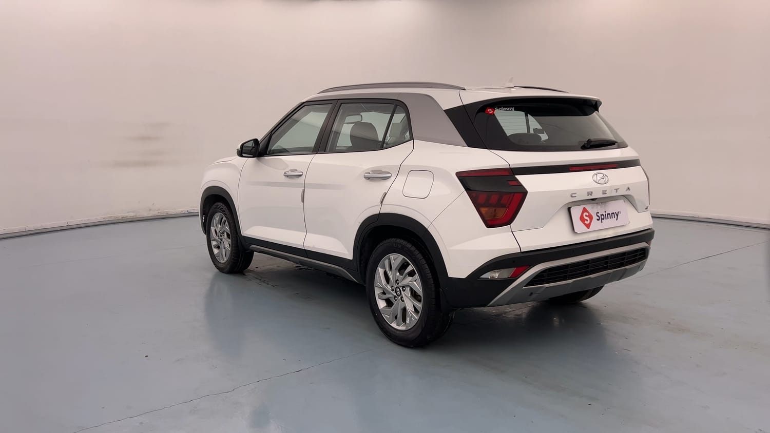 Used 2023 Hyundai Creta SX 1.5 Petrol Petrol Manual exterior LEFT REAR CORNER VIEW