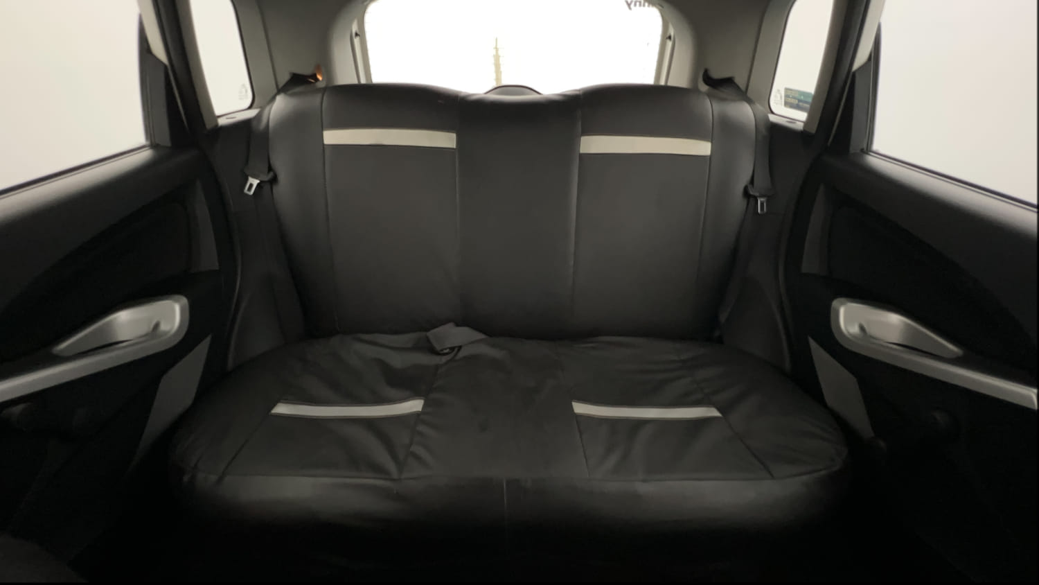 Used 2015 Ford Figo Duratec Petrol ZXI 1.2 Petrol Manual interior REAR SEAT CONDITION VIEW