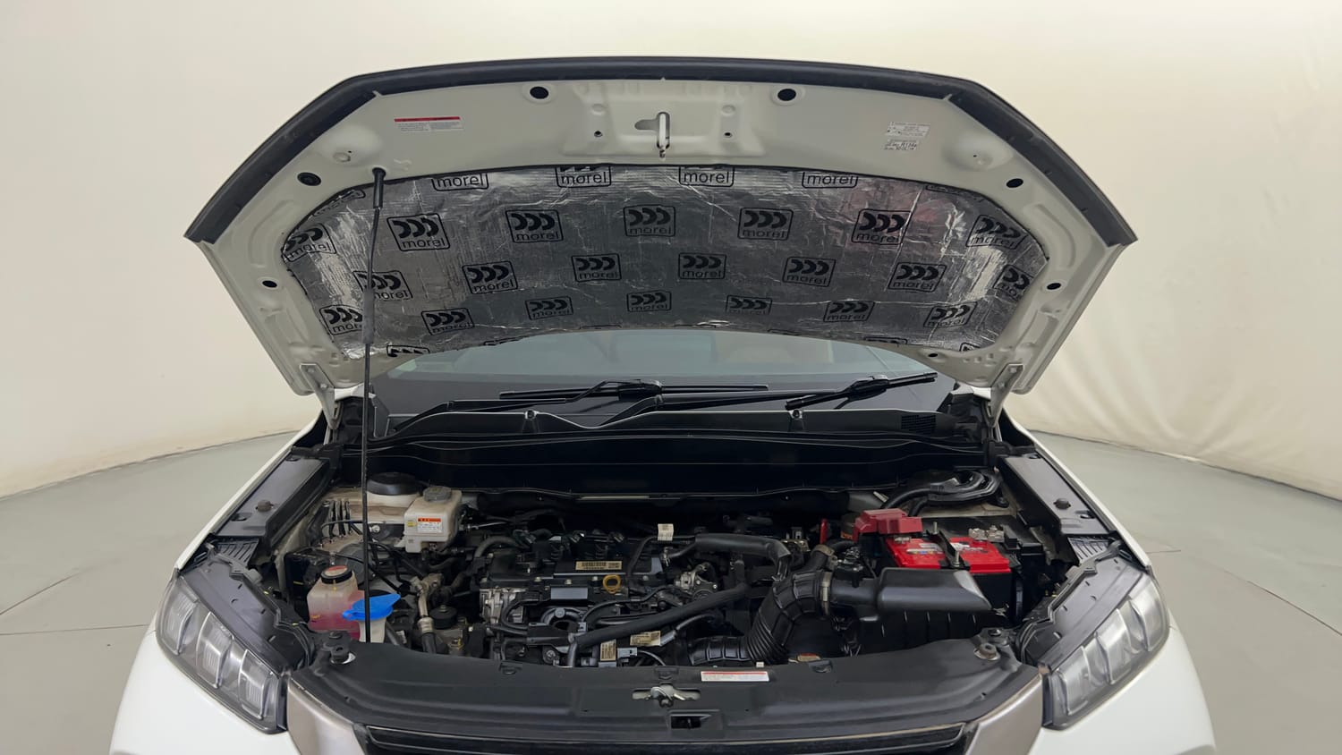 Used 2023 Maruti Suzuki Grand Vitara Zeta Plus Intelligent Hybrid eCVT Hybrid Automatic engine ENGINE & BONNET OPEN FRONT VIEW