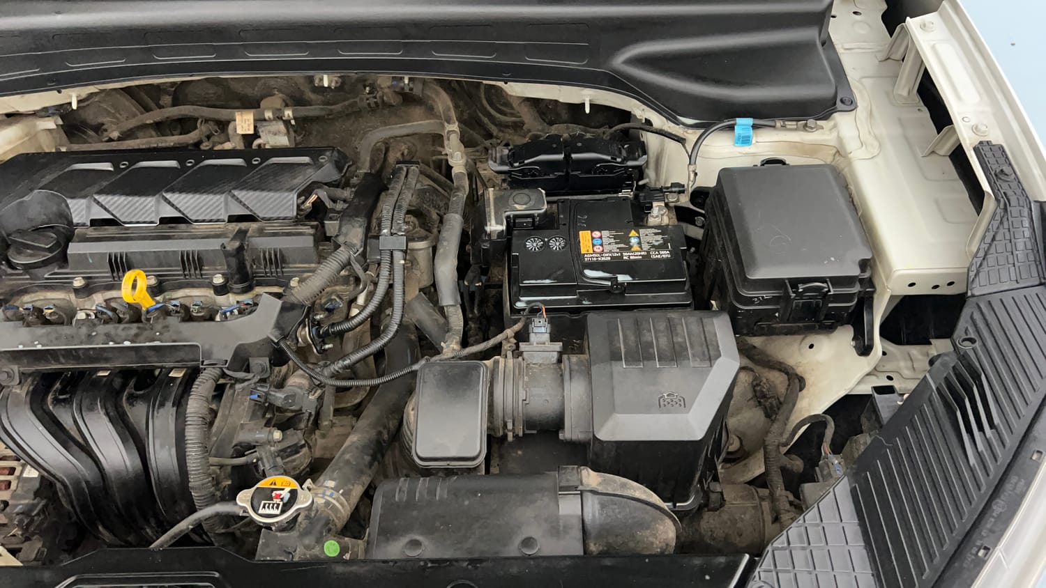 Used 2023 Hyundai Creta SX 1.5 Petrol Petrol Manual engine ENGINE LEFT SIDE VIEW