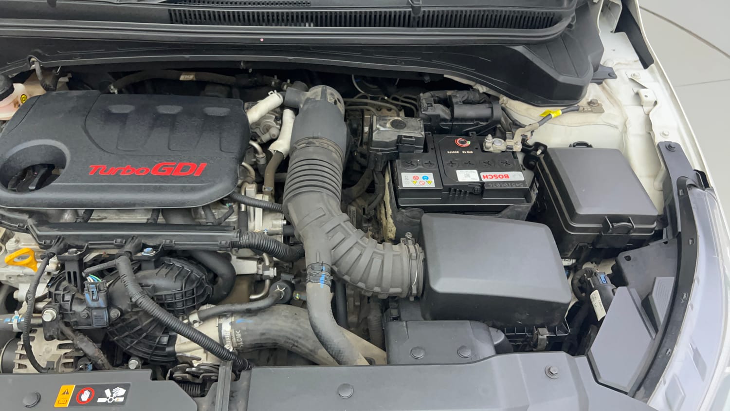 Used 2023 Hyundai i20 N Line N8 1.0 Turbo DCT Petrol Automatic engine ENGINE LEFT SIDE VIEW