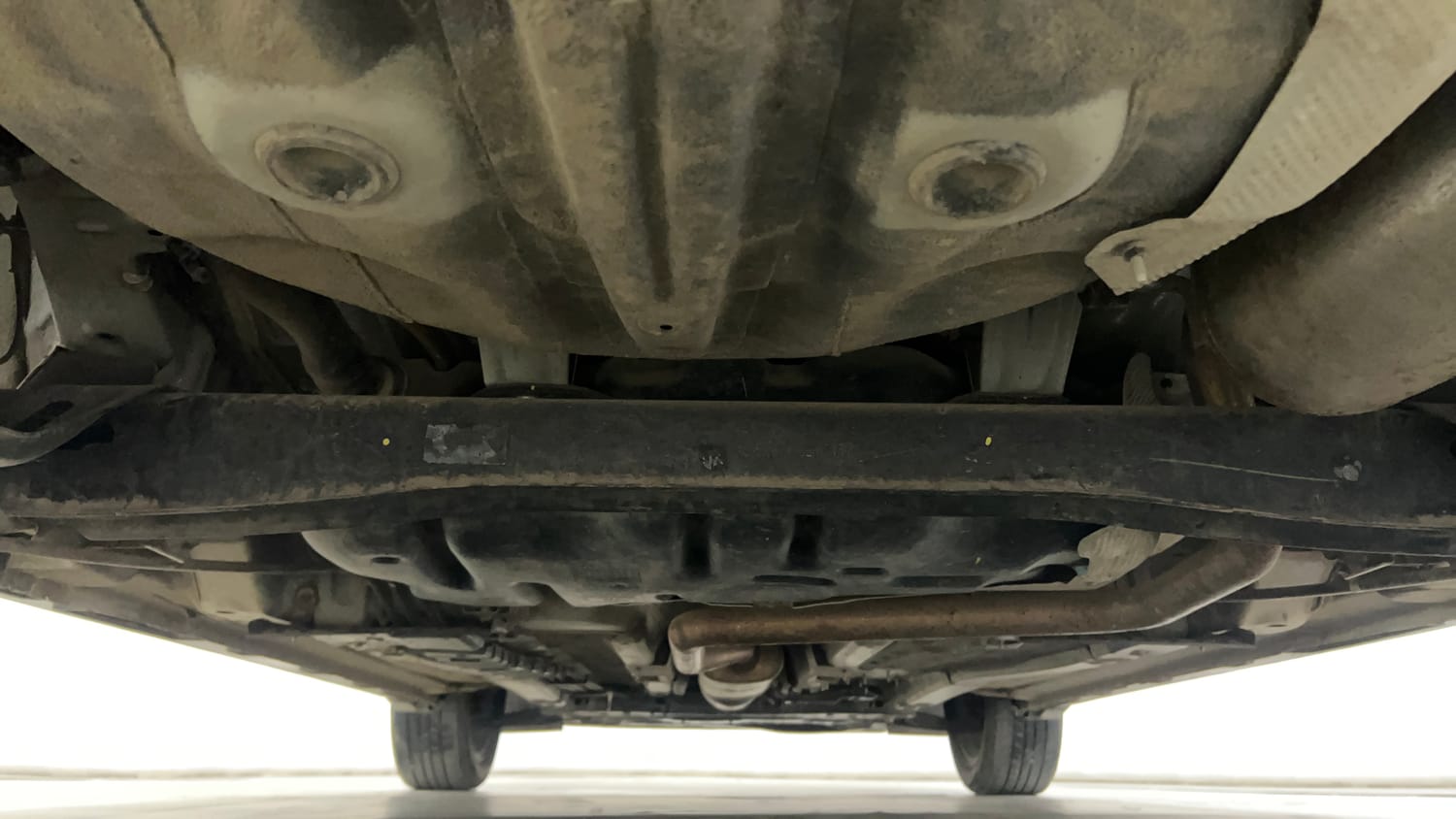 Used 2023 Hyundai i20 N Line N8 1.0 Turbo DCT Petrol Automatic extra REAR UNDERBODY VIEW (TAKEN FROM REAR)
