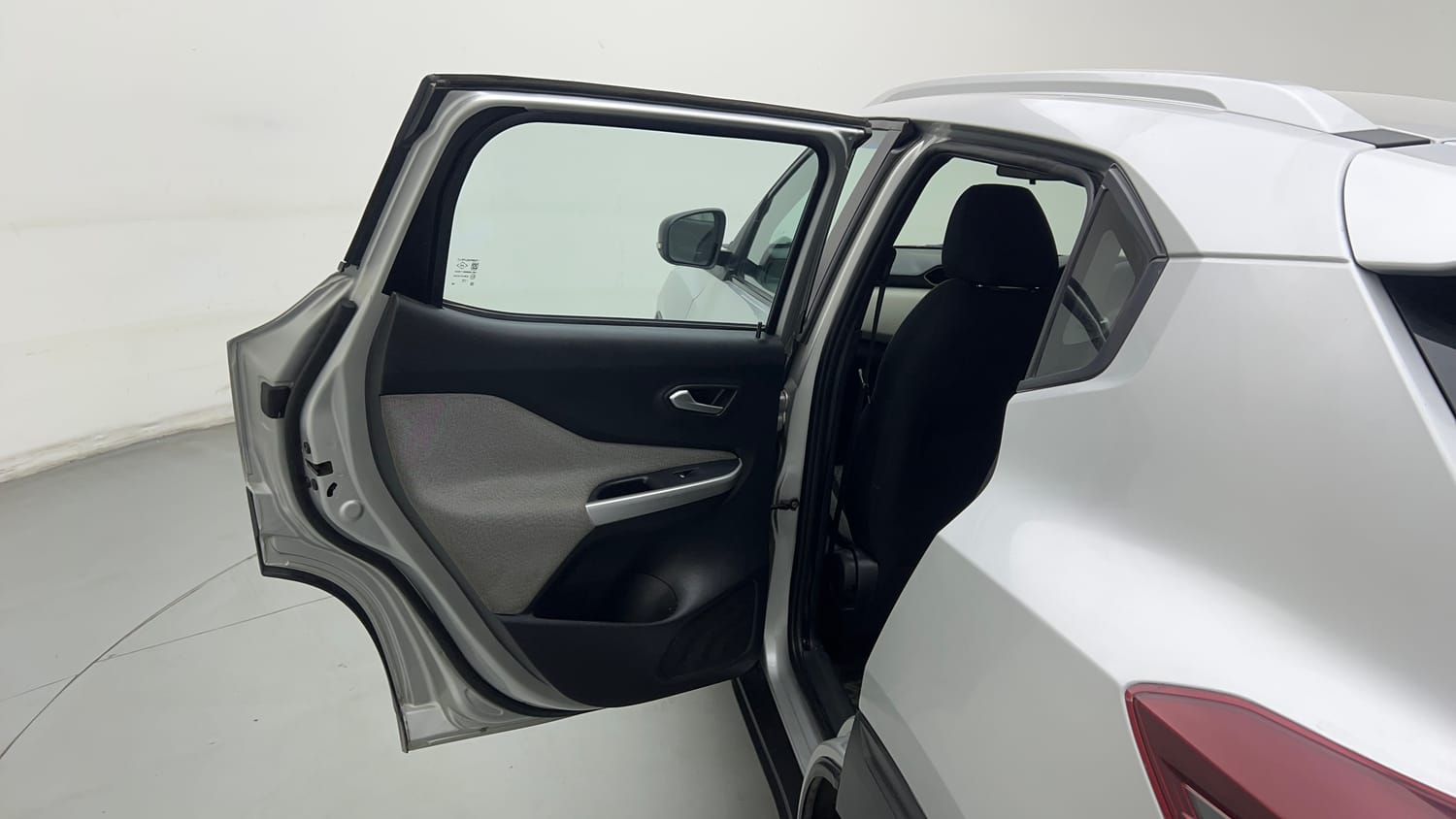 Used 2021 Nissan Magnite XL Turbo Petrol Manual interior LEFT REAR DOOR OPEN VIEW