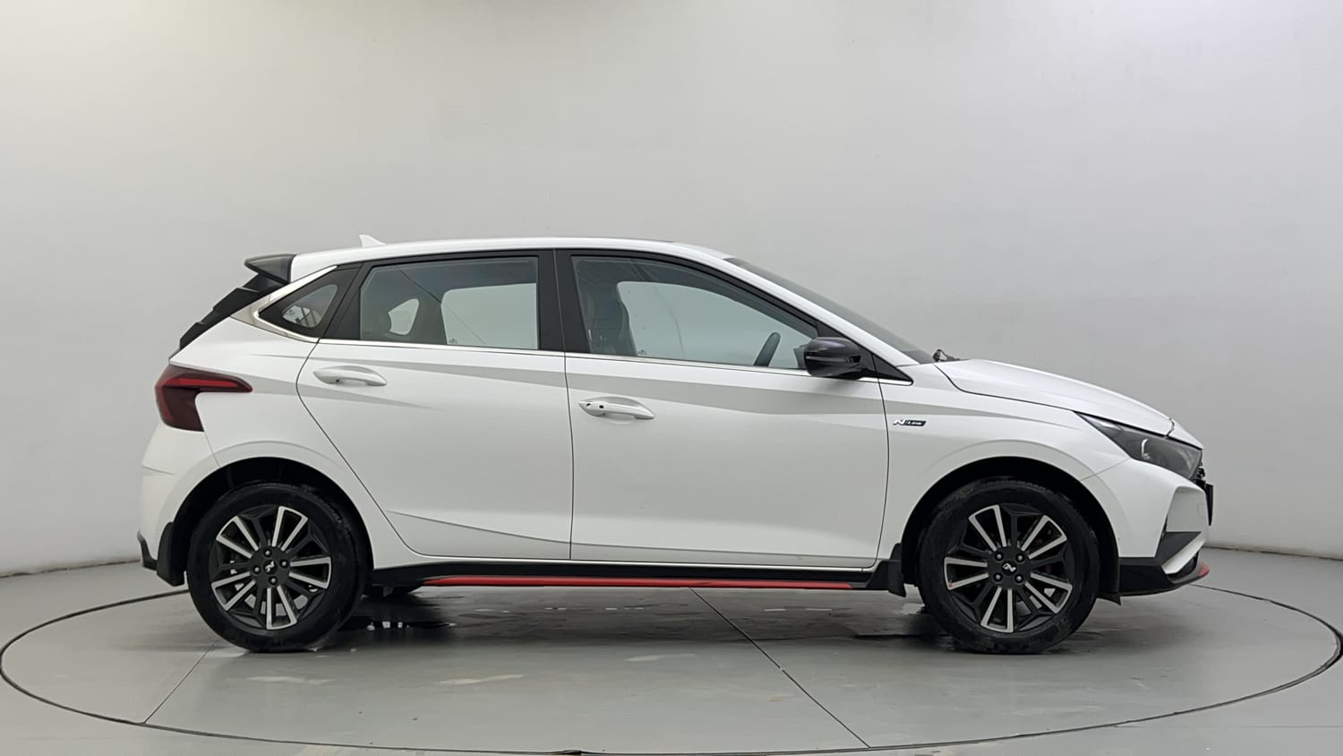 Used 2023 Hyundai i20 N Line N8 1.0 Turbo DCT Petrol Automatic exterior RIGHT SIDE VIEW