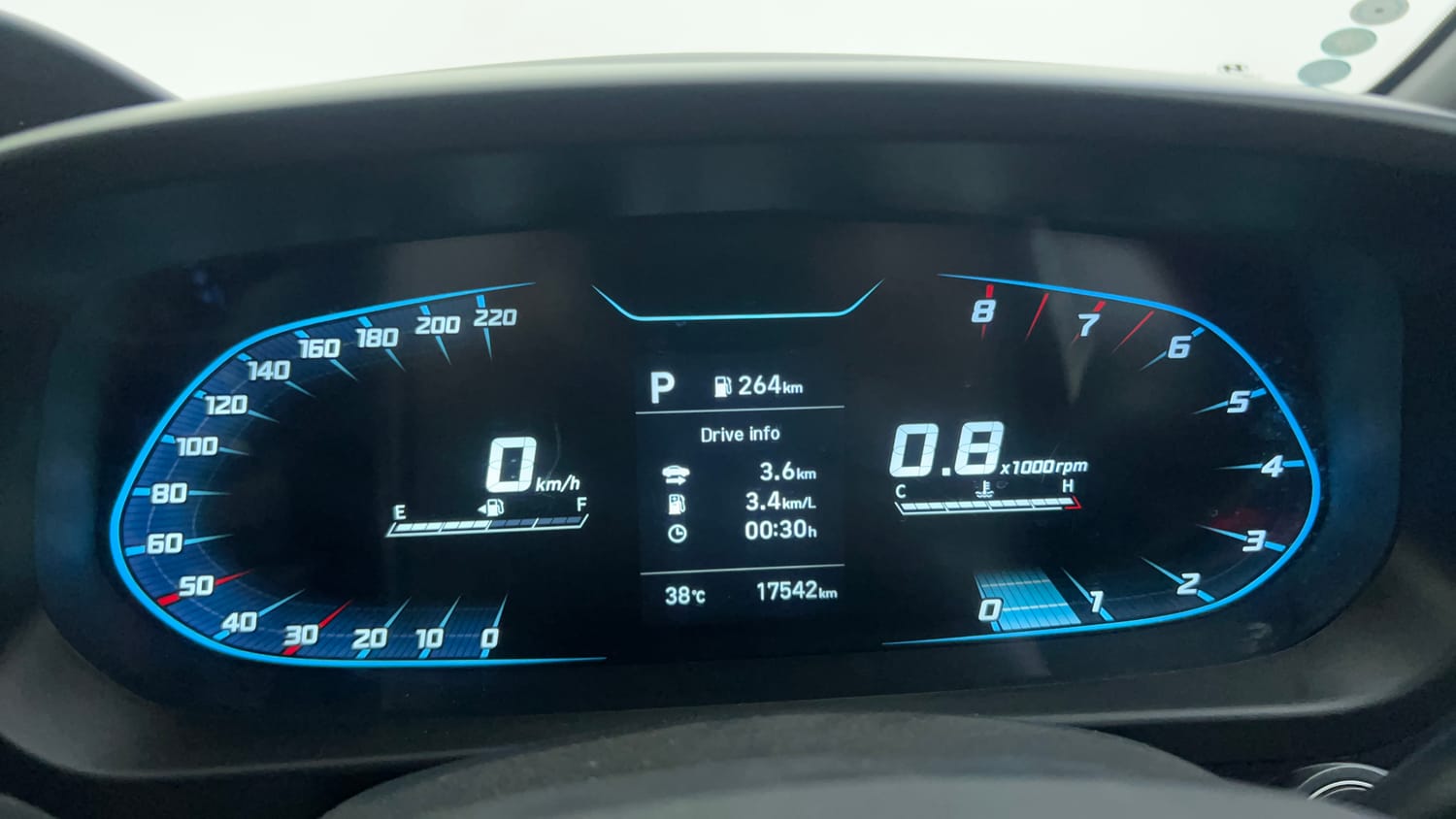 Used 2023 Hyundai i20 N Line N8 1.0 Turbo DCT Petrol Automatic interior CLUSTERMETER VIEW