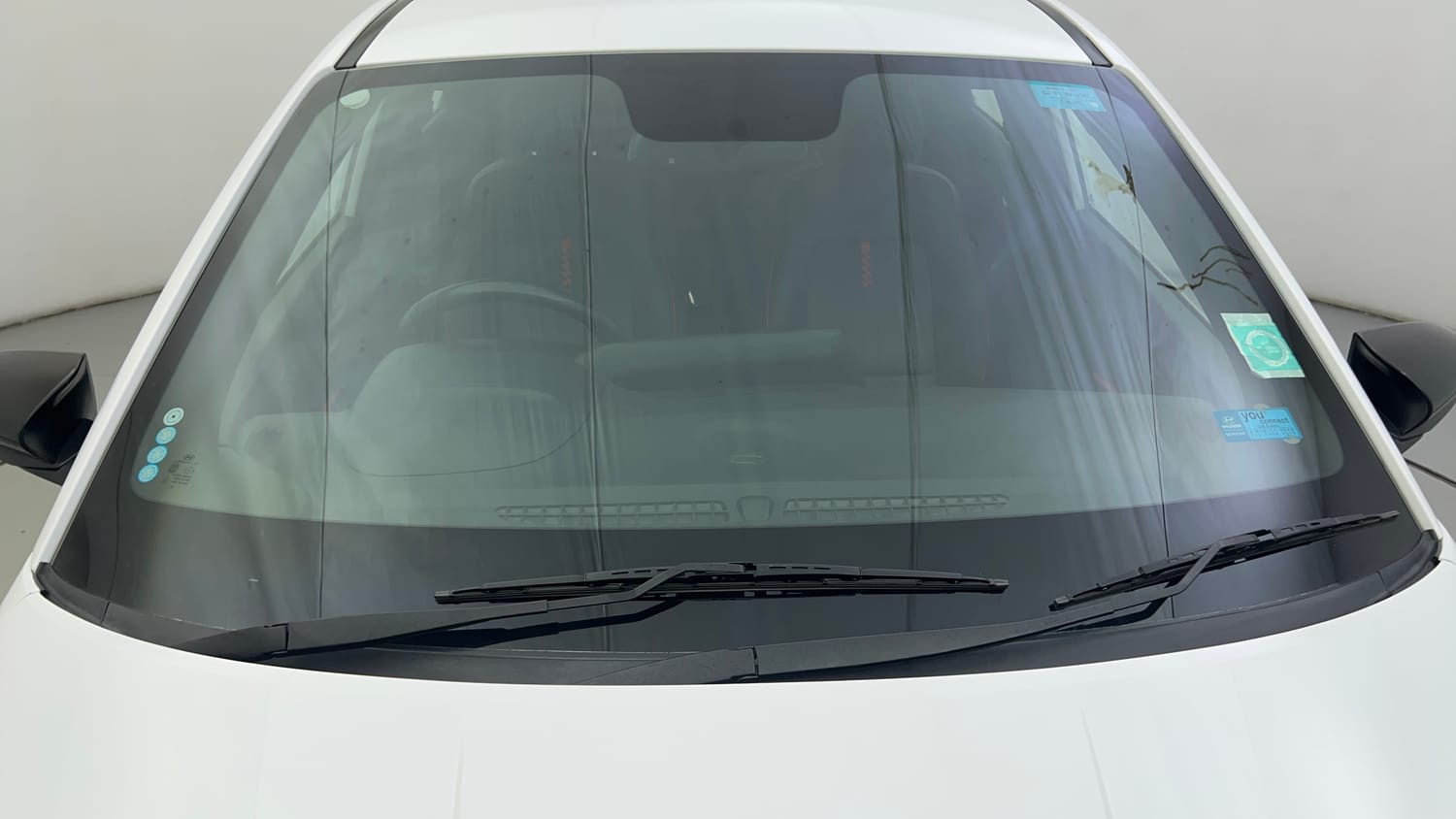 Used 2023 Hyundai i20 N Line N8 1.0 Turbo DCT Petrol Automatic exterior FRONT WINDSHIELD VIEW