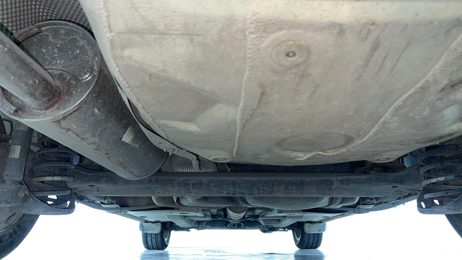 Used 2021 Skoda Rapid Style Petrol Manual extra REAR UNDERBODY VIEW (TAKEN FROM REAR)