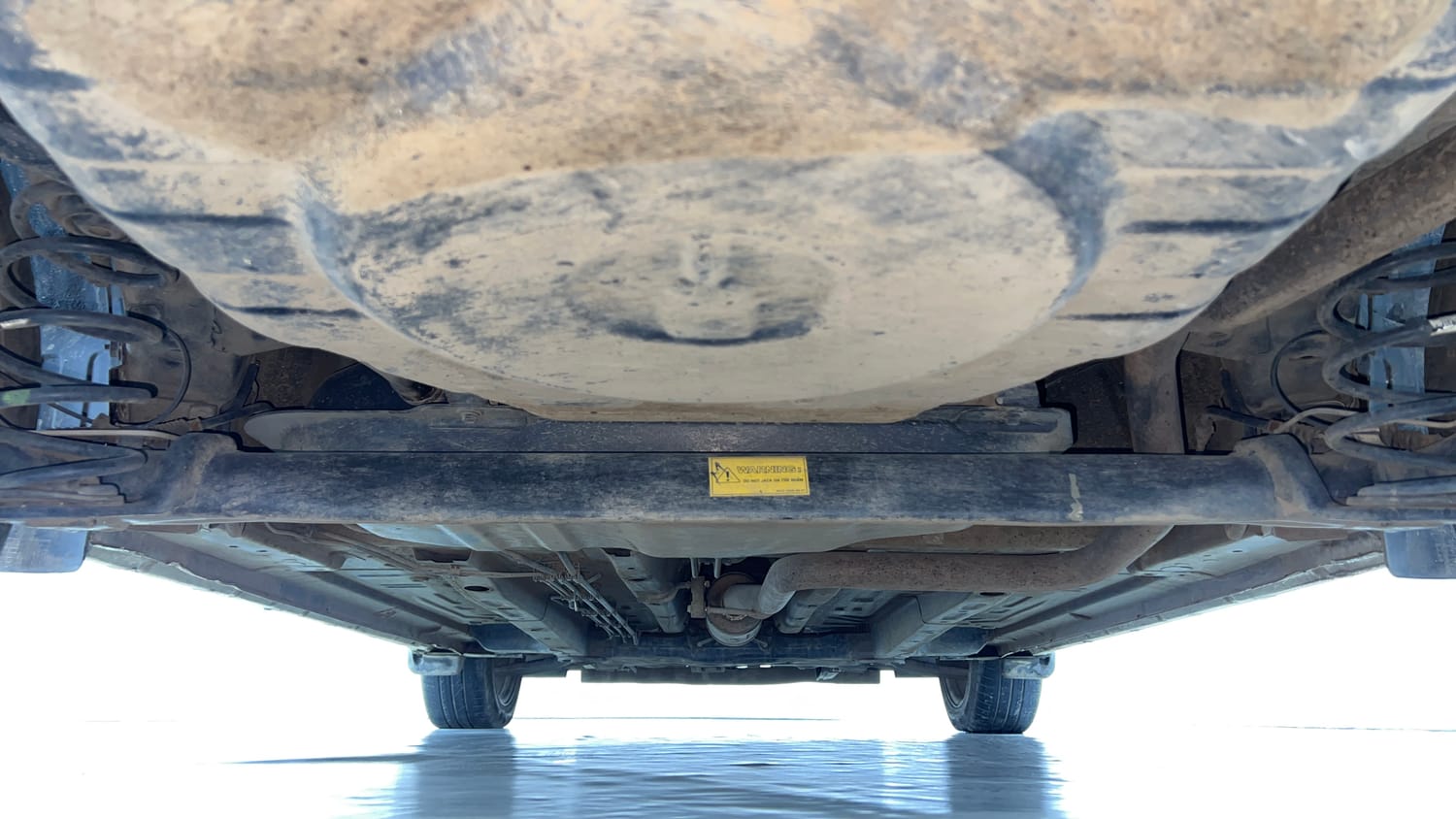 Used 2022 Tata Altroz XZ Plus Diesel Diesel Manual extra REAR UNDERBODY VIEW (TAKEN FROM REAR)
