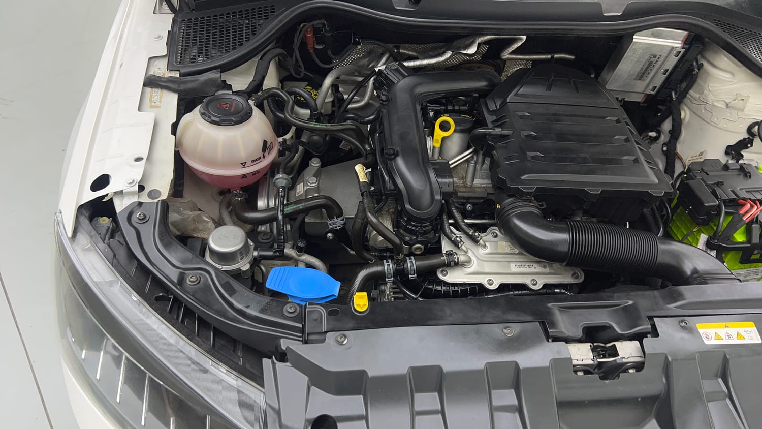 Used 2021 Skoda Rapid Style Petrol Manual engine ENGINE RIGHT SIDE VIEW