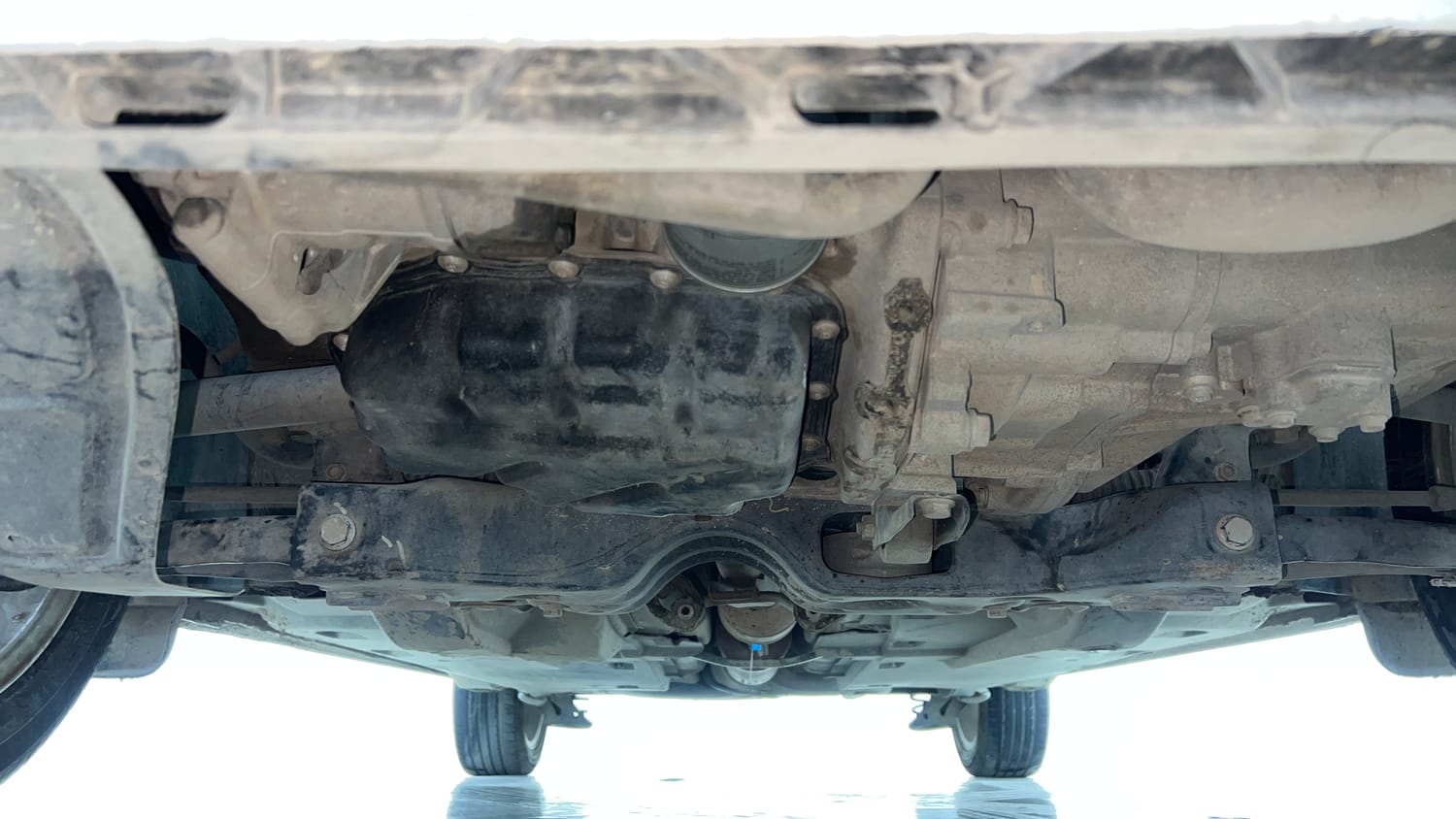 Used 2021 Skoda Rapid Style Petrol Manual extra FRONT LEFT UNDERBODY VIEW