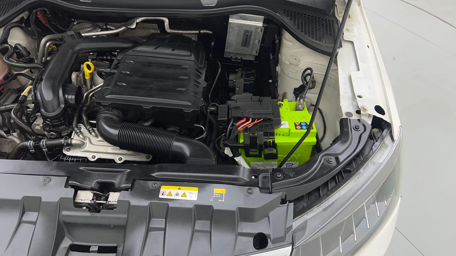 Used 2021 Skoda Rapid Style Petrol Manual engine ENGINE LEFT SIDE VIEW
