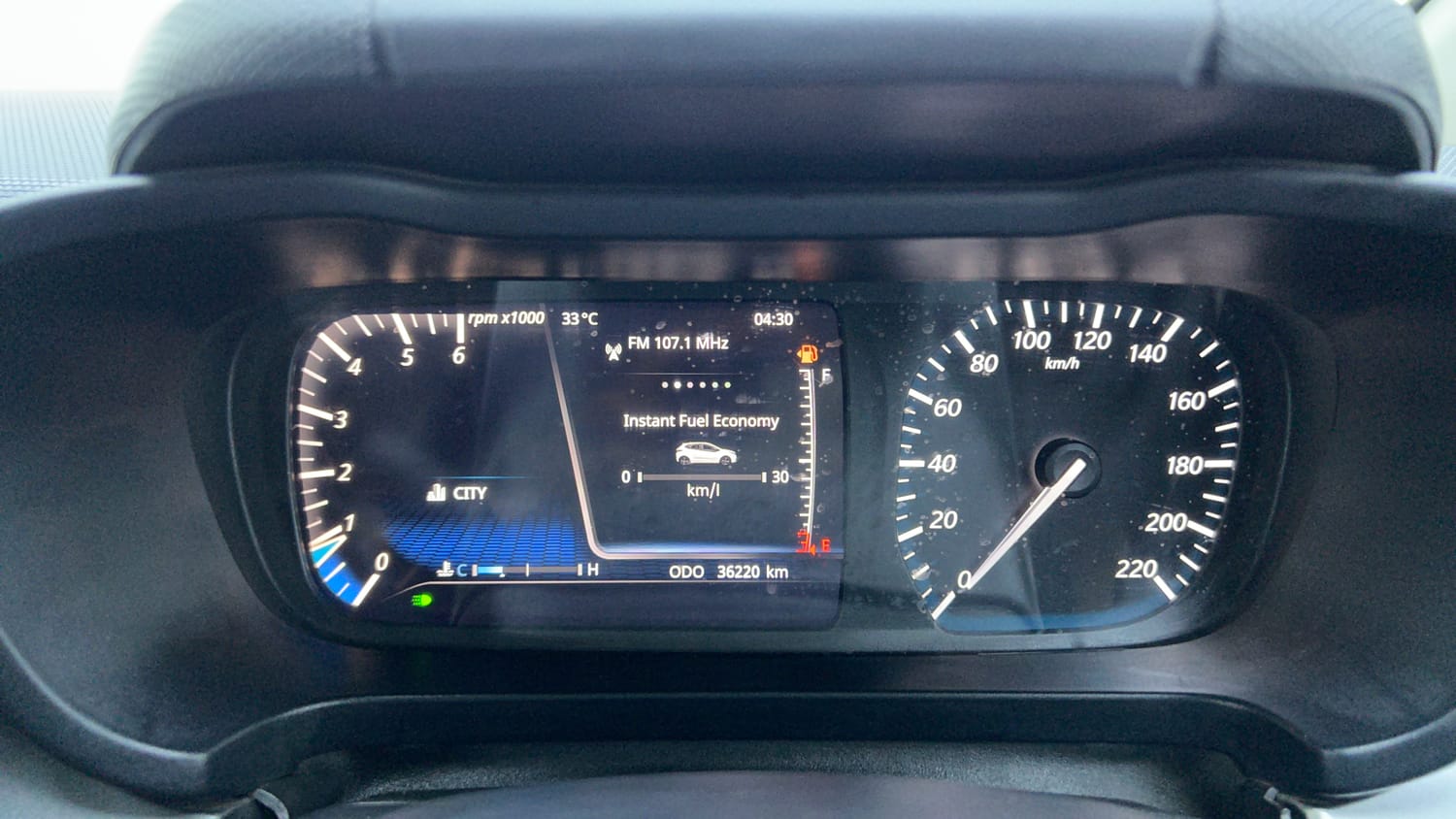 Used 2022 Tata Altroz XZ Plus Diesel Diesel Manual interior CLUSTERMETER VIEW