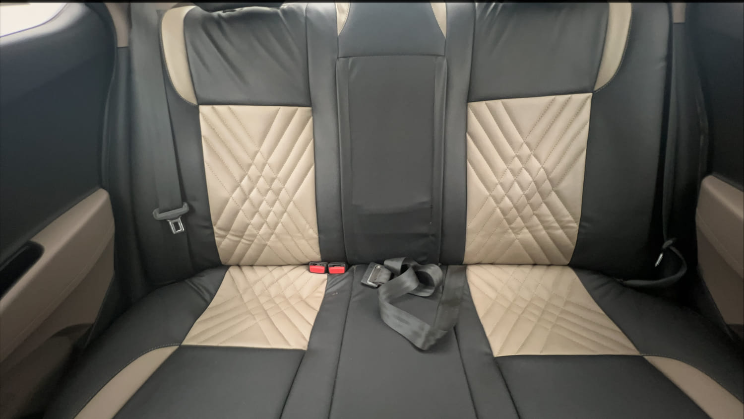 Used 2014 Hyundai Xcent S 1.2 Petrol Manual interior REAR SEAT CONDITION VIEW