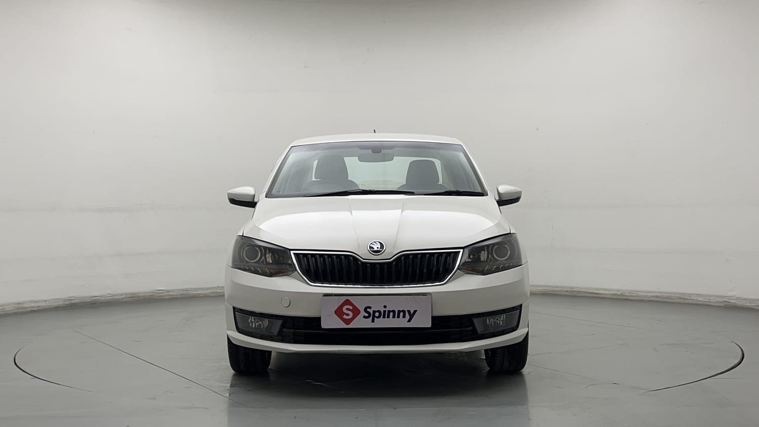 Used 2021 Skoda Rapid Style Petrol Manual exterior FRONT VIEW