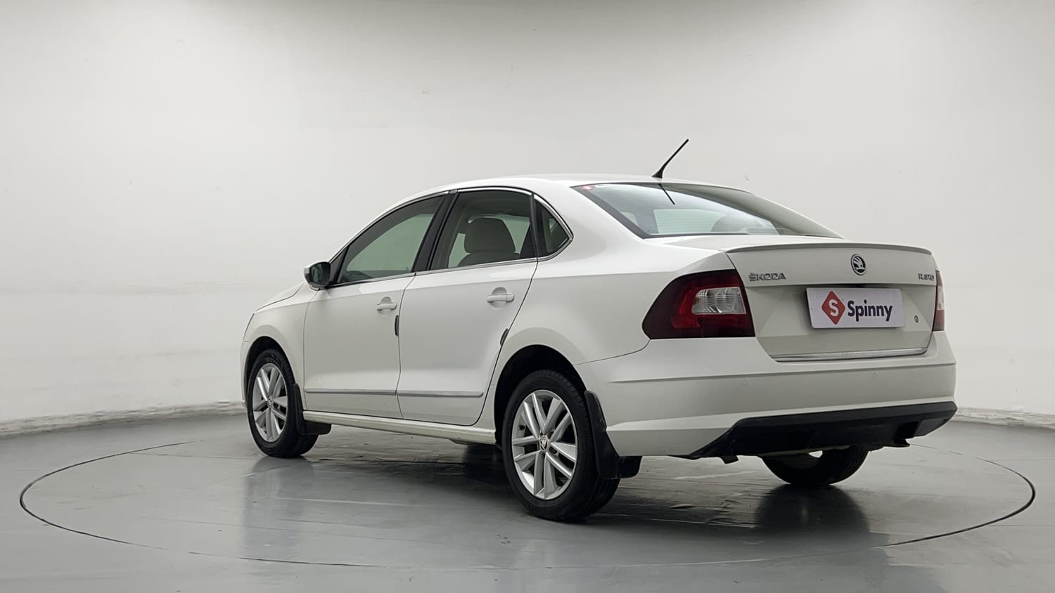 Used 2021 Skoda Rapid Style Petrol Manual exterior LEFT REAR CORNER VIEW