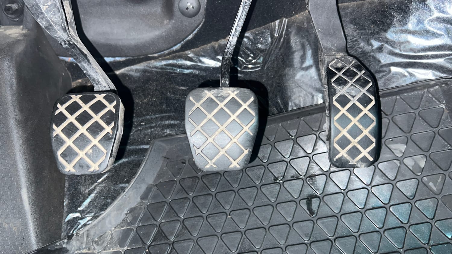 Used 2021 Skoda Rapid Style Petrol Manual interior PEDALS VIEW