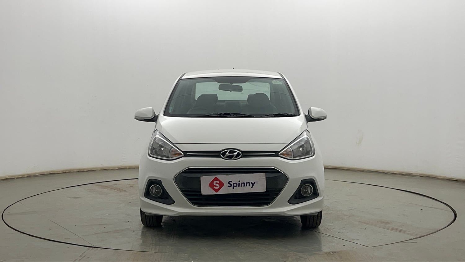 Used 2014 Hyundai Xcent S 1.2 Petrol Manual exterior FRONT VIEW