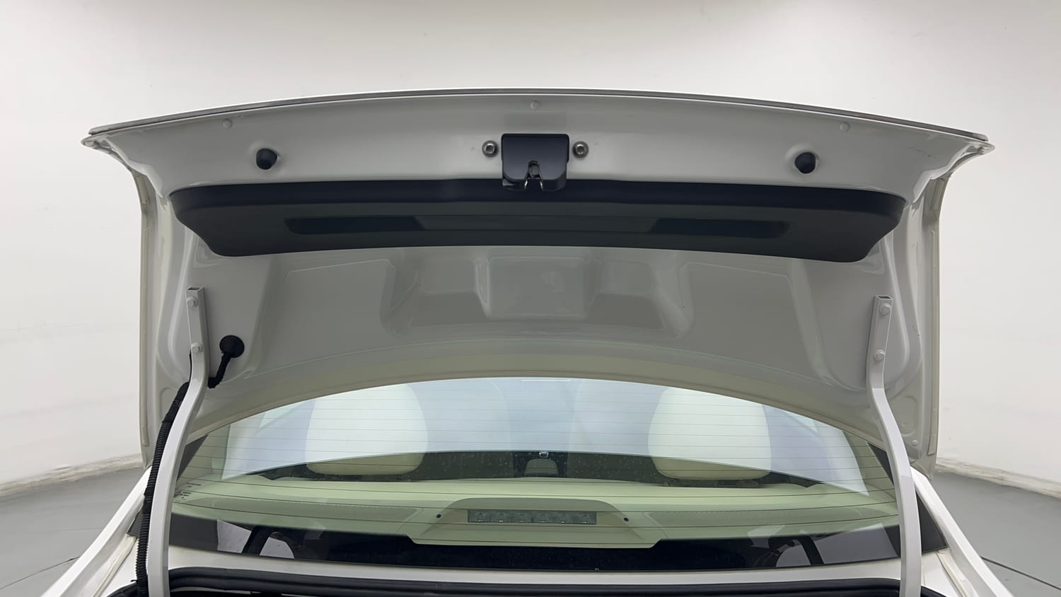 Used 2021 Skoda Rapid Style Petrol Manual interior DICKY DOOR OPEN VIEW
