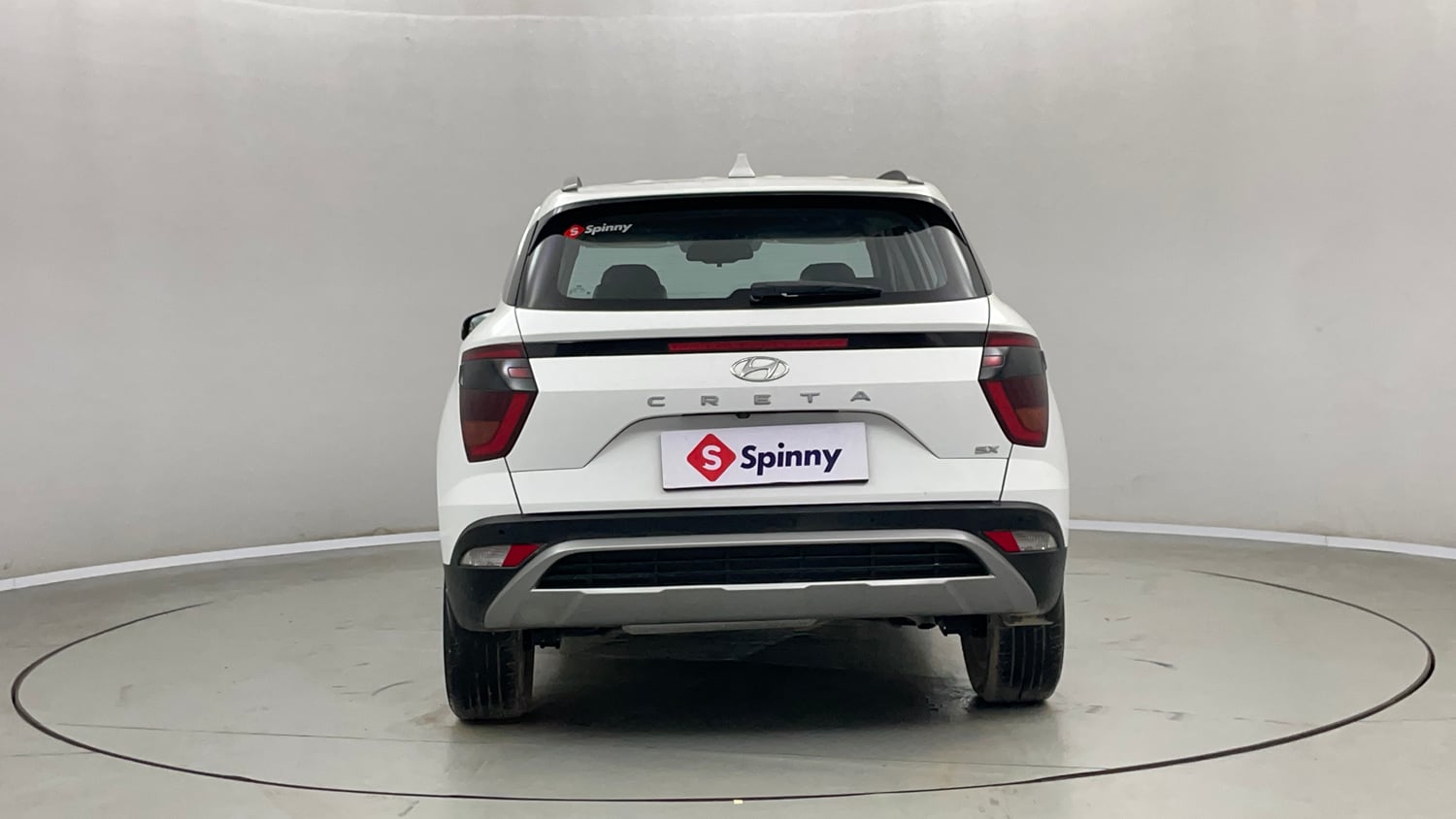 Used 2022 Hyundai Creta SX 1.5 Petrol IVT Petrol Automatic exterior BACK VIEW