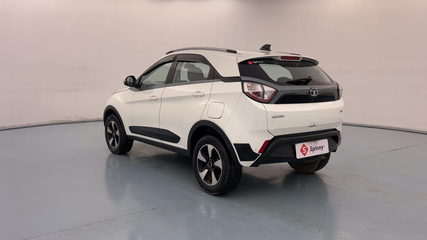 Used 2019 Tata Nexon XZA Plus Diesel Diesel Automatic exterior LEFT REAR CORNER VIEW
