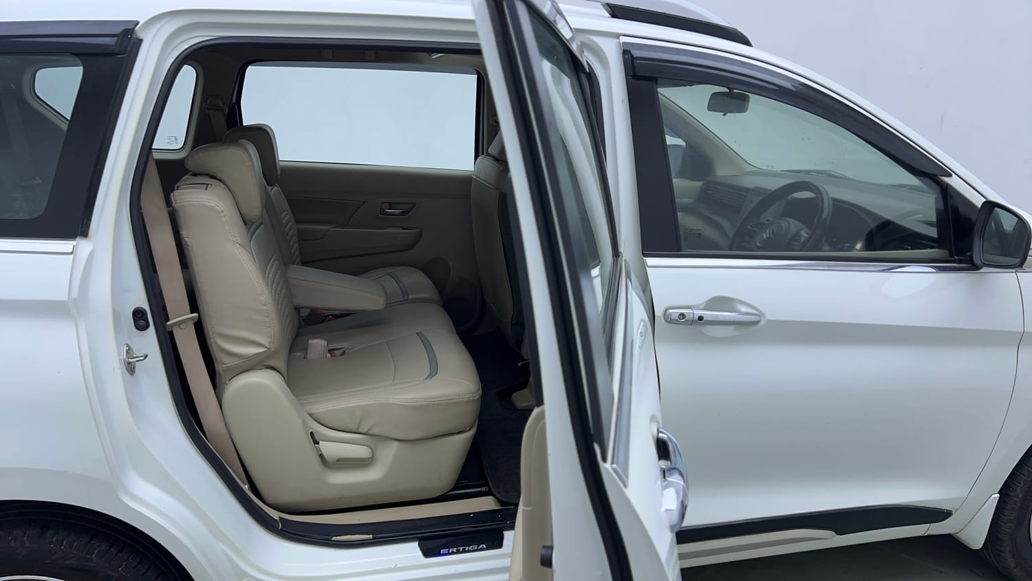 Used 2024 Maruti Suzuki Ertiga ZXi Plus AT Petrol Automatic interior RIGHT SIDE REAR DOOR CABIN VIEW