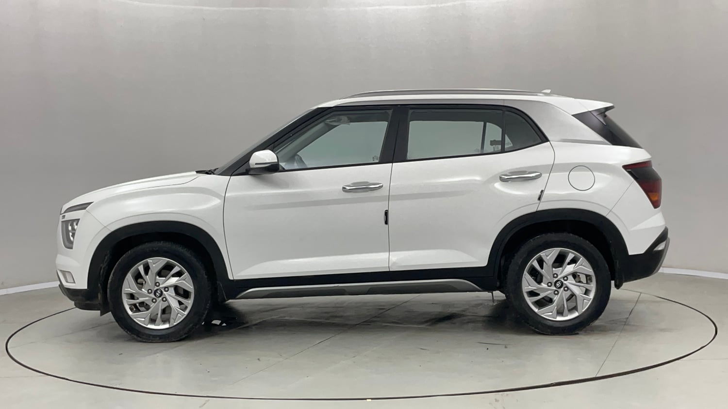 Used 2022 Hyundai Creta SX 1.5 Petrol IVT Petrol Automatic exterior LEFT SIDE VIEW