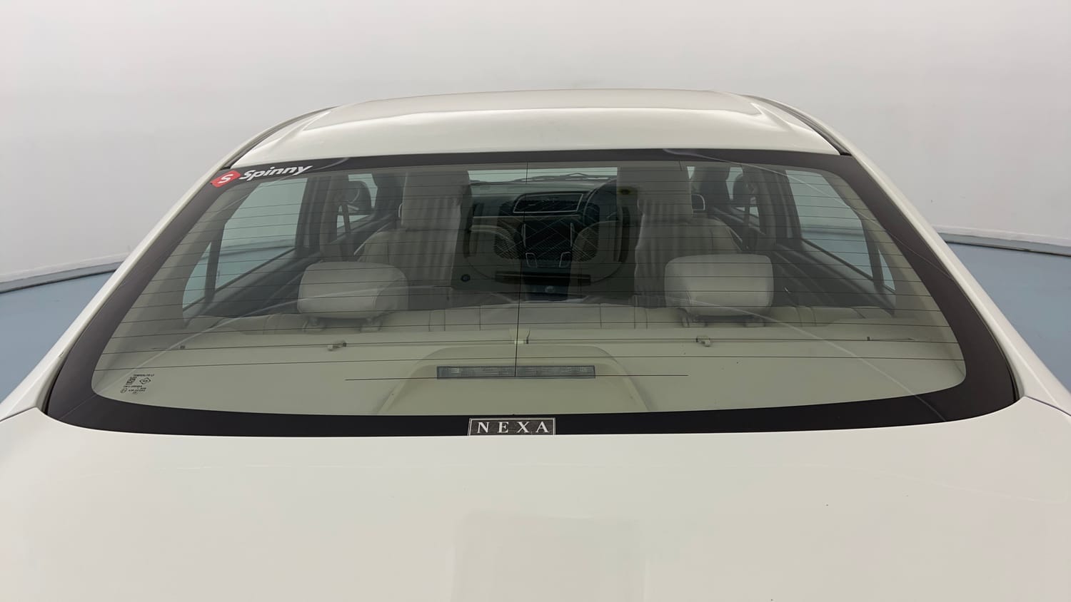 Used 2023 Maruti Suzuki Ciaz Alpha 1.5 Petrol Manual exterior BACK WINDSHIELD VIEW
