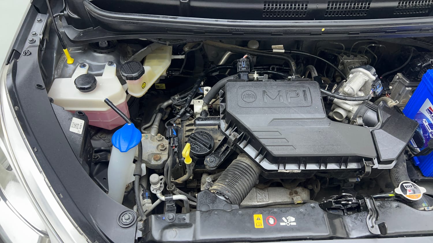 Used 2022 Hyundai Santro Sportz Petrol Manual engine ENGINE RIGHT SIDE VIEW
