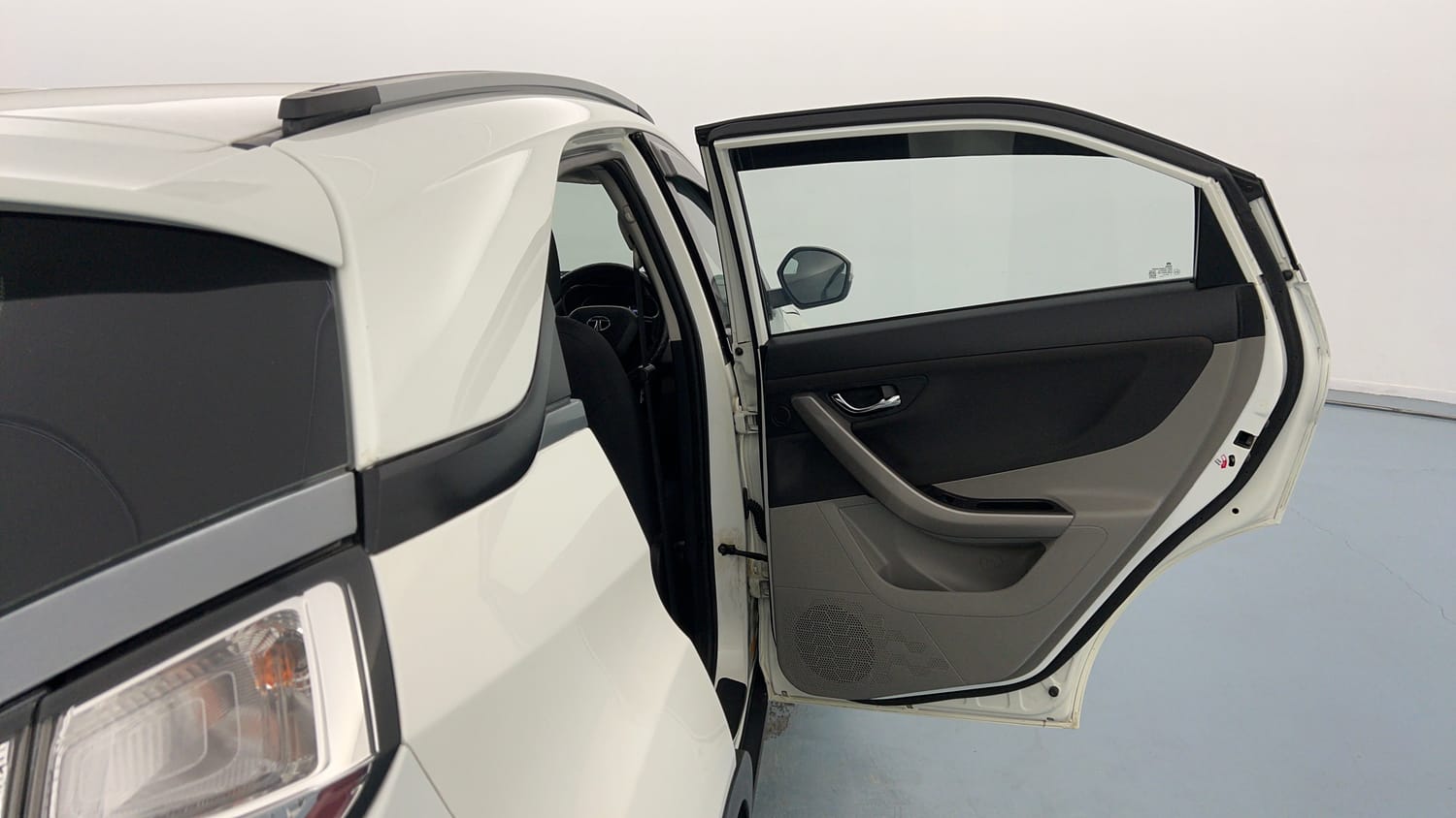 Used 2019 Tata Nexon XZA Plus Diesel Diesel Automatic interior RIGHT REAR DOOR OPEN VIEW
