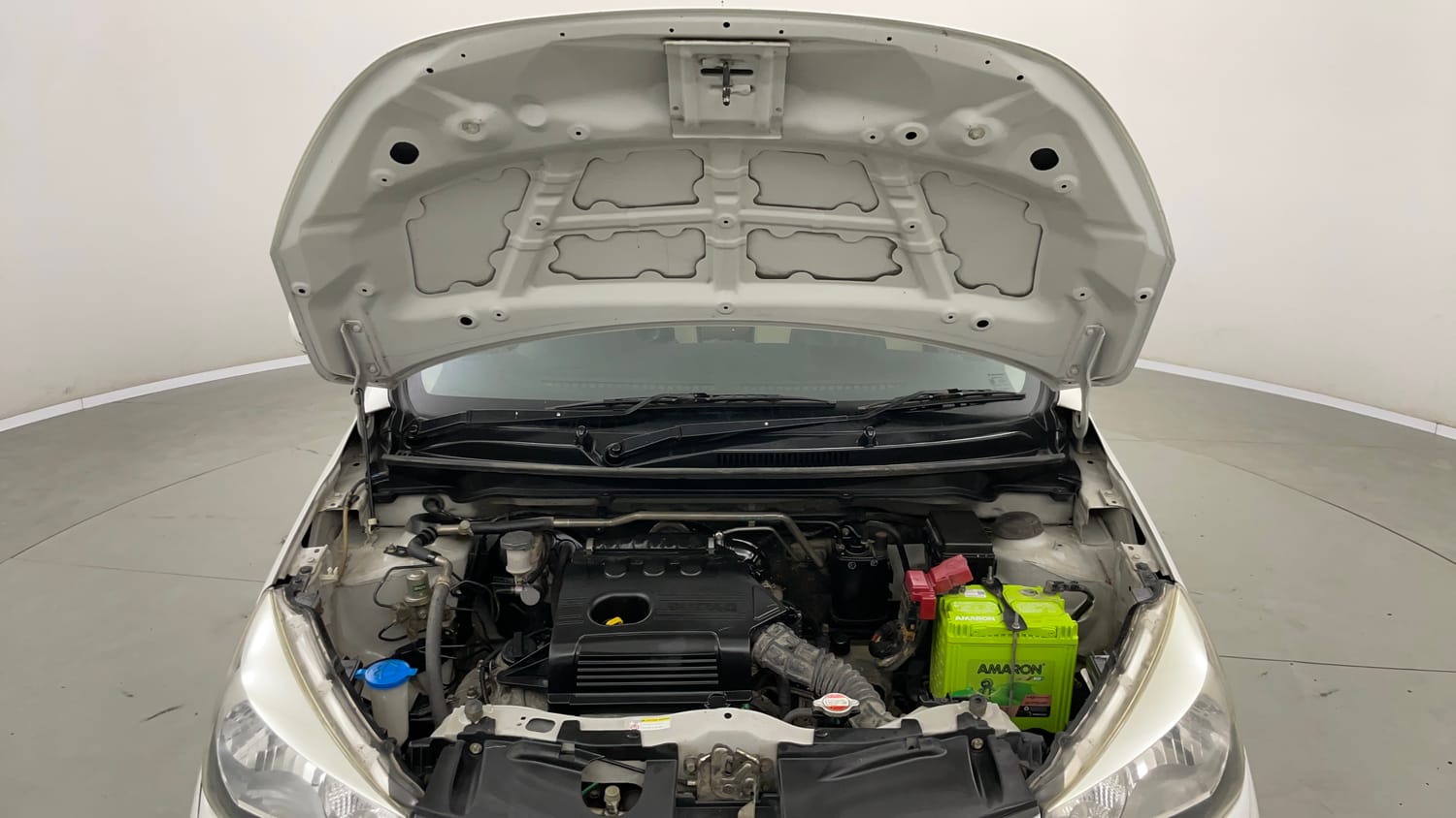 Used 2018 Maruti Suzuki Celerio ZXi AMT Petrol Automatic engine ENGINE & BONNET OPEN FRONT VIEW
