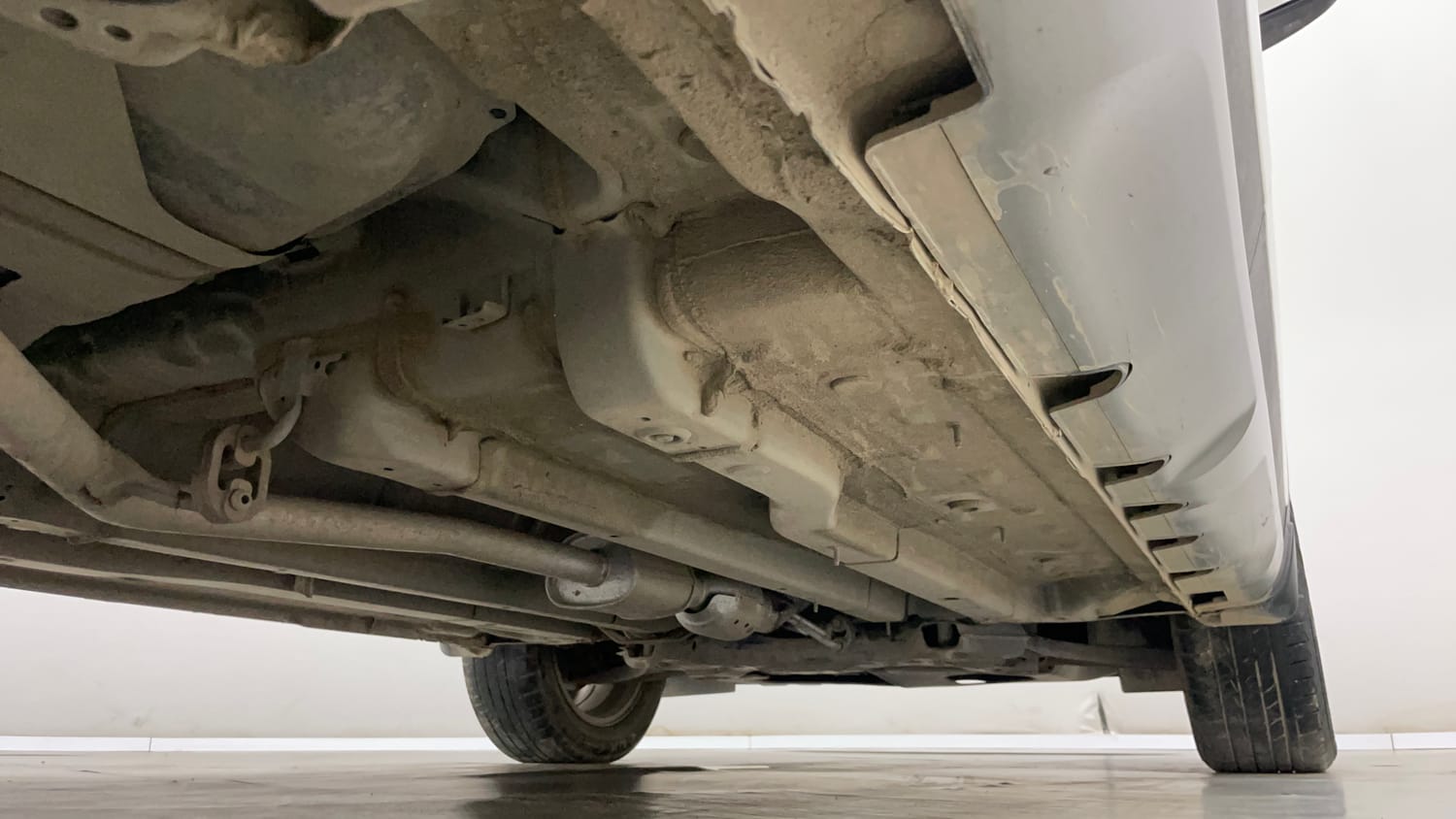 Used 2022 Hyundai Creta SX 1.5 Petrol IVT Petrol Automatic extra REAR RIGHT UNDERBODY VIEW