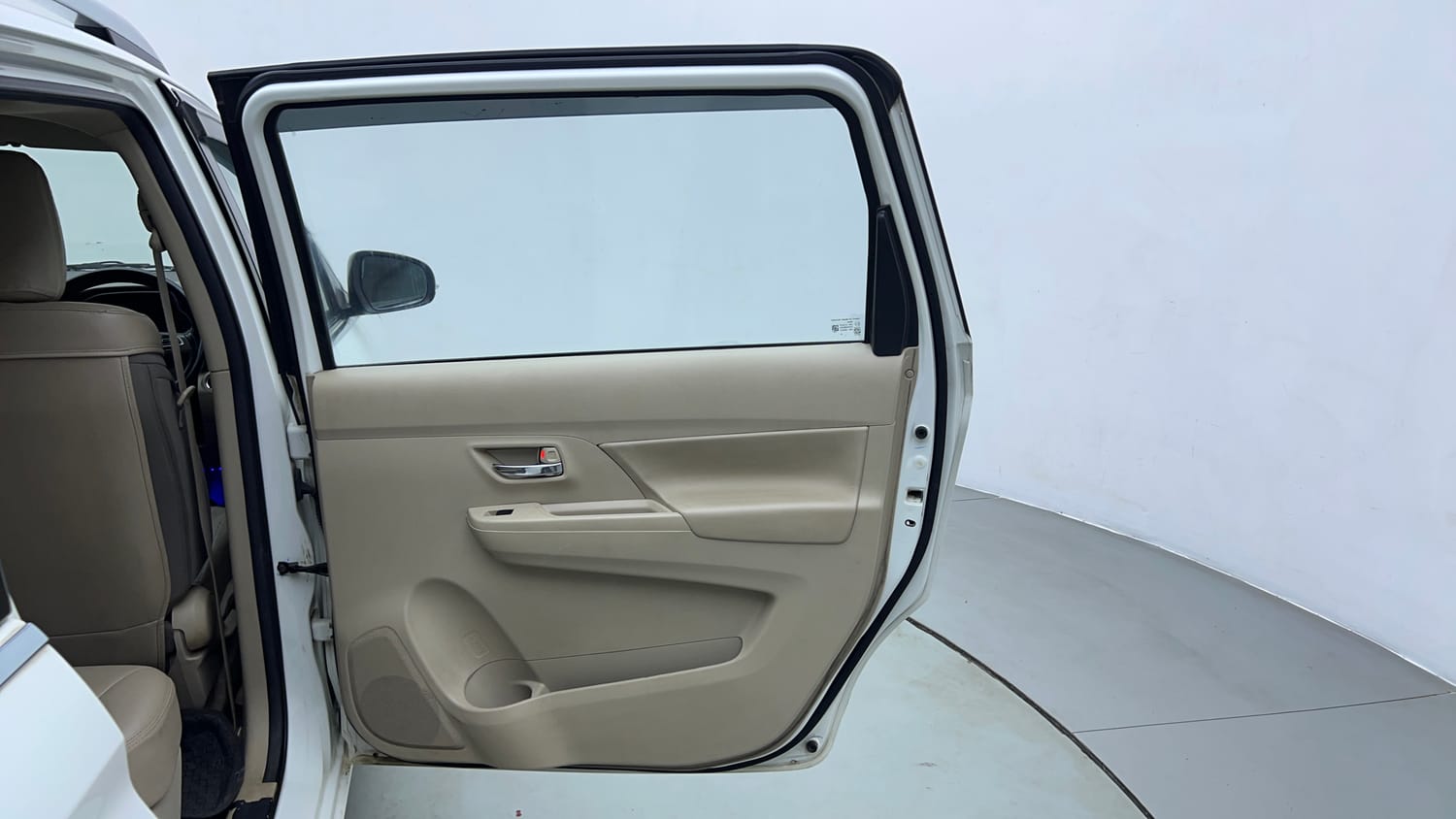 Used 2024 Maruti Suzuki Ertiga ZXi Plus AT Petrol Automatic interior RIGHT REAR DOOR OPEN VIEW