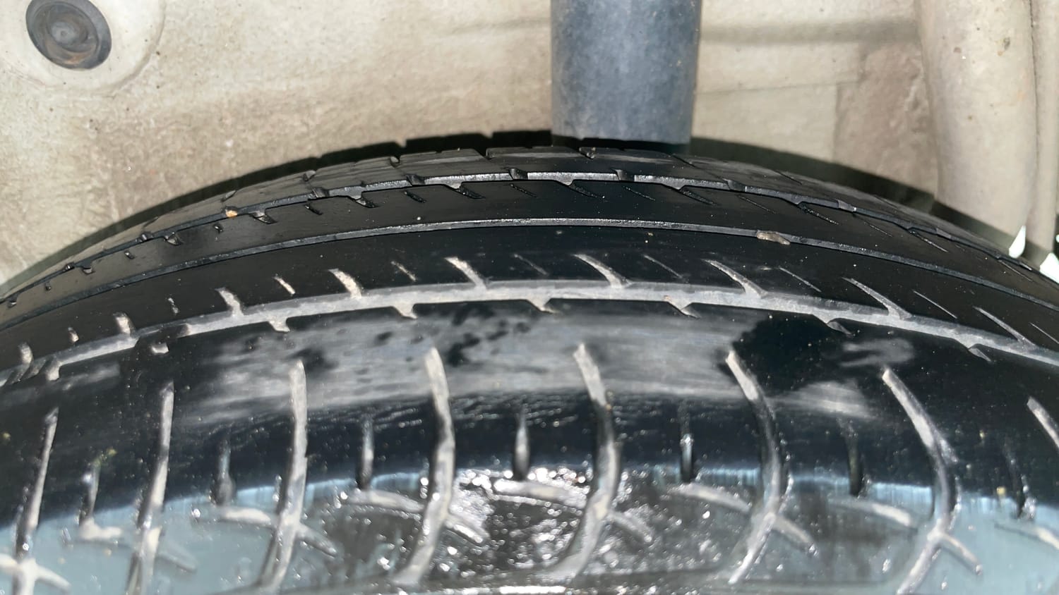 Used 2018 Maruti Suzuki Celerio ZXi AMT Petrol Automatic tyres LEFT REAR TYRE TREAD VIEW