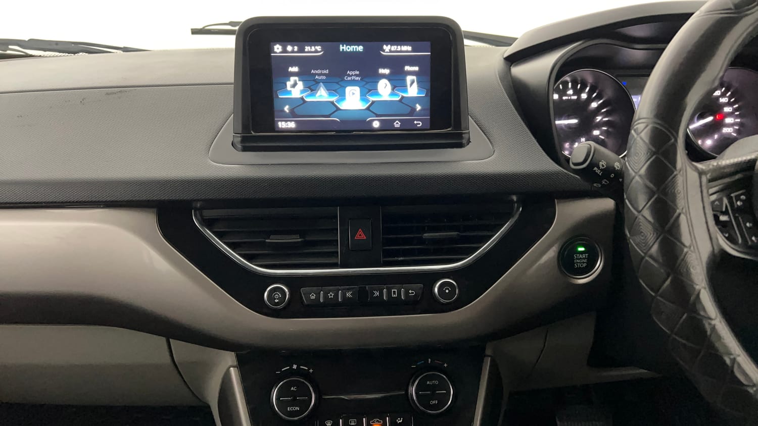 Used 2019 Tata Nexon XZA Plus Diesel Diesel Automatic interior MUSIC SYSTEM & AC CONTROL VIEW