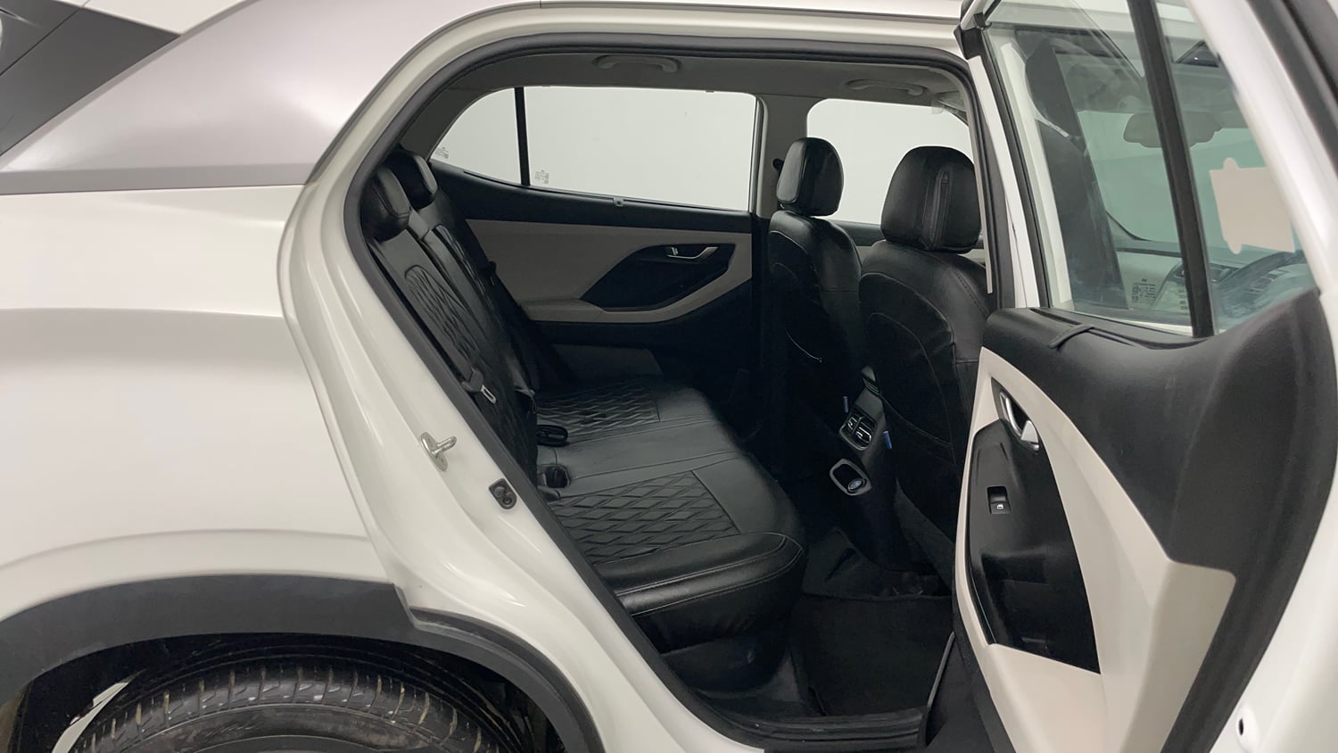 Used 2022 Hyundai Creta SX 1.5 Petrol IVT Petrol Automatic interior RIGHT SIDE REAR DOOR CABIN VIEW