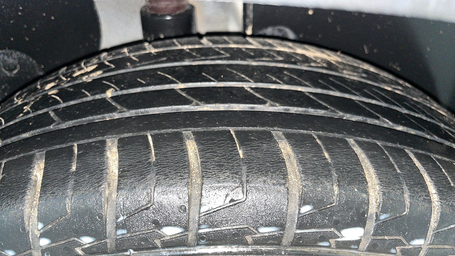 Used 2022 Hyundai Creta SX 1.5 Petrol IVT Petrol Automatic tyres RIGHT REAR TYRE TREAD VIEW