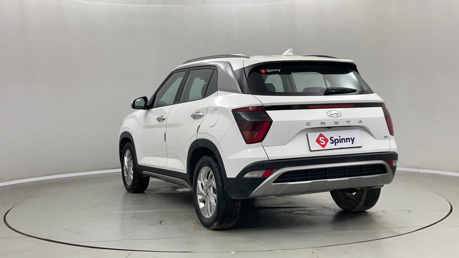Used 2022 Hyundai Creta SX 1.5 Petrol IVT Petrol Automatic exterior LEFT REAR CORNER VIEW
