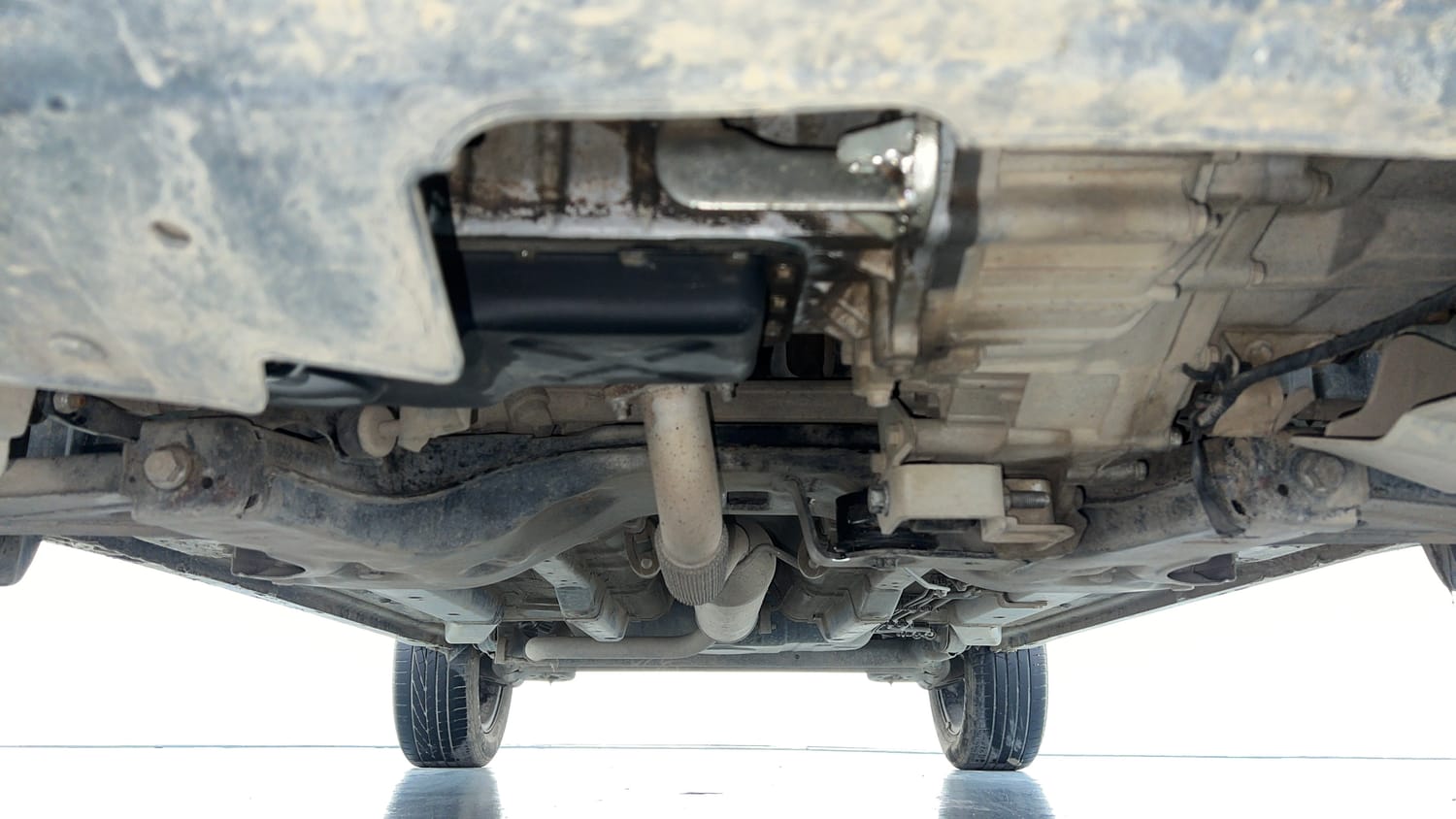 Used 2019 Tata Nexon XZA Plus Diesel Diesel Automatic extra FRONT LEFT UNDERBODY VIEW