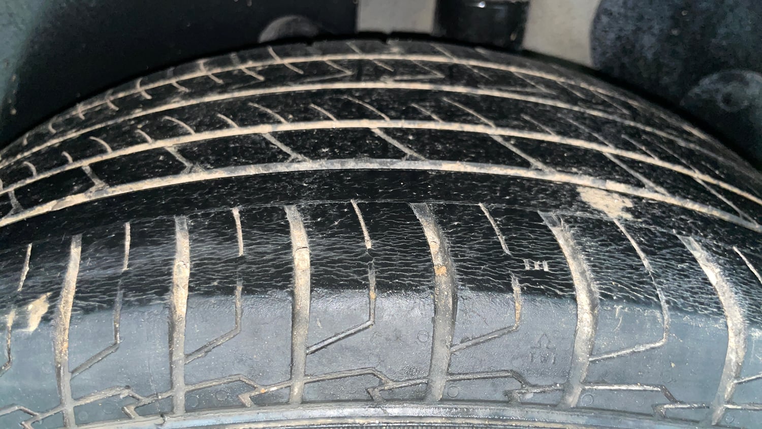 Used 2022 Hyundai Creta SX 1.5 Petrol IVT Petrol Automatic tyres LEFT REAR TYRE TREAD VIEW