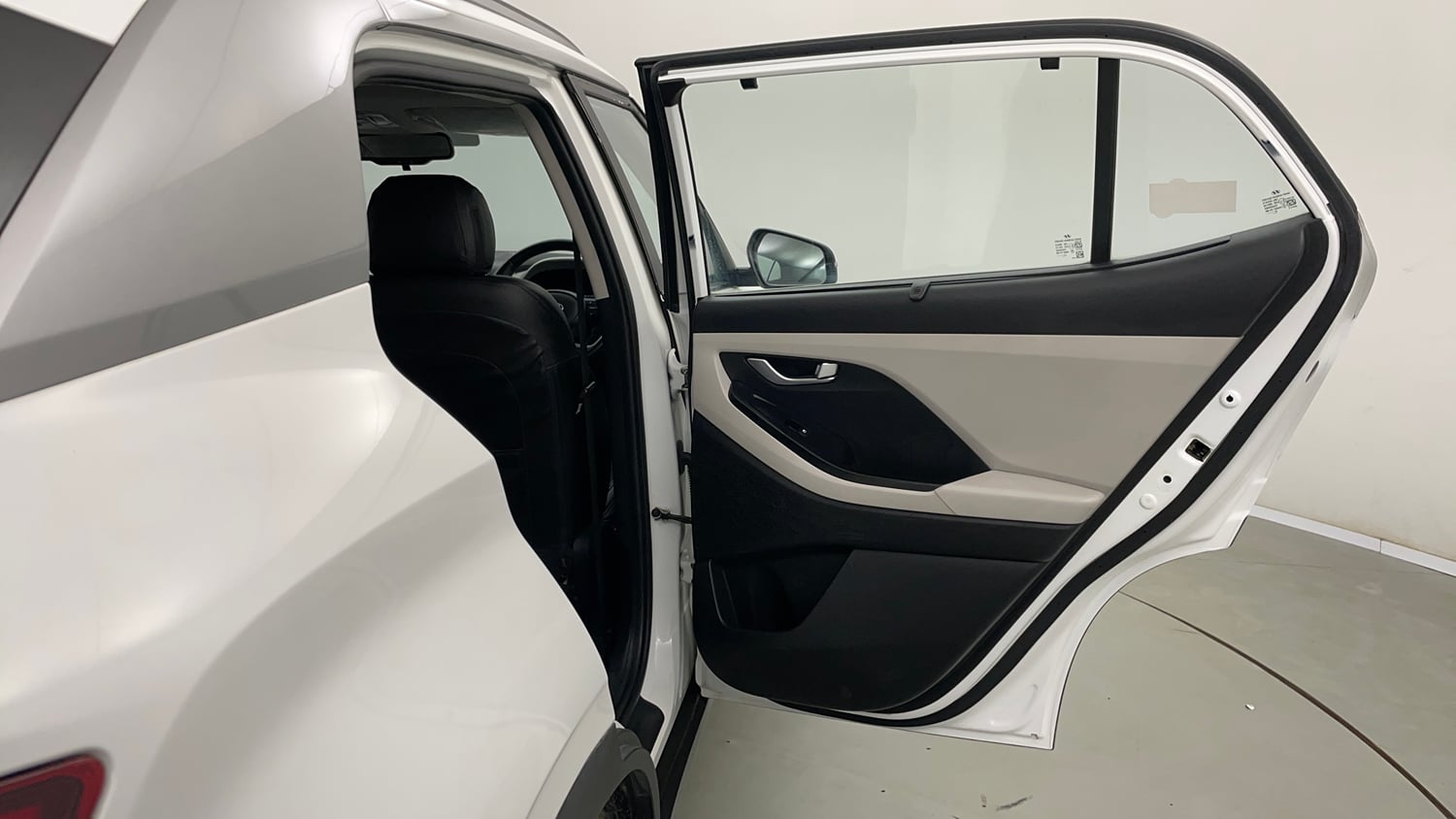 Used 2022 Hyundai Creta SX 1.5 Petrol IVT Petrol Automatic interior RIGHT REAR DOOR OPEN VIEW