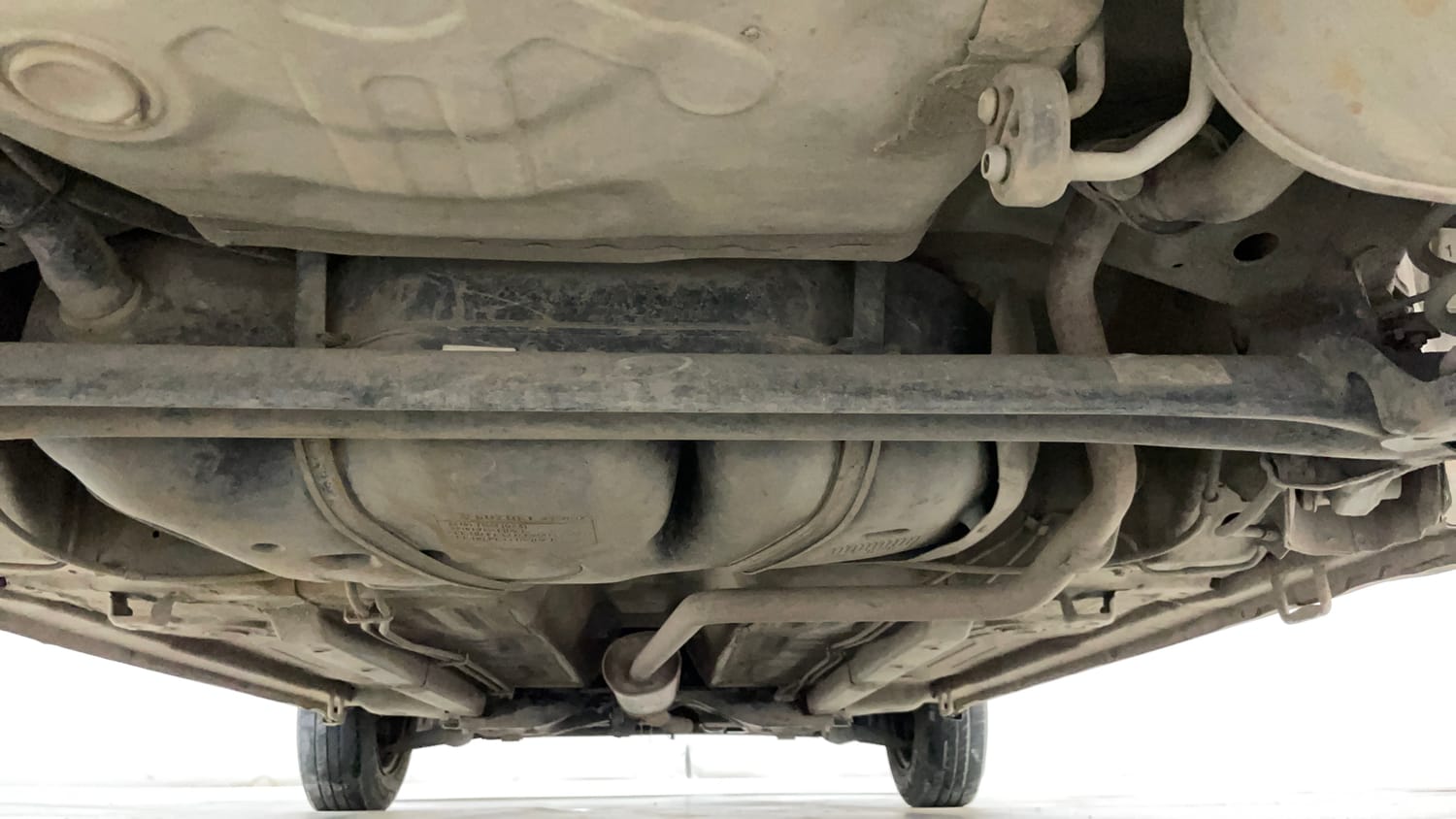 Used 2018 Maruti Suzuki Celerio ZXi AMT Petrol Automatic extra REAR UNDERBODY VIEW (TAKEN FROM REAR)