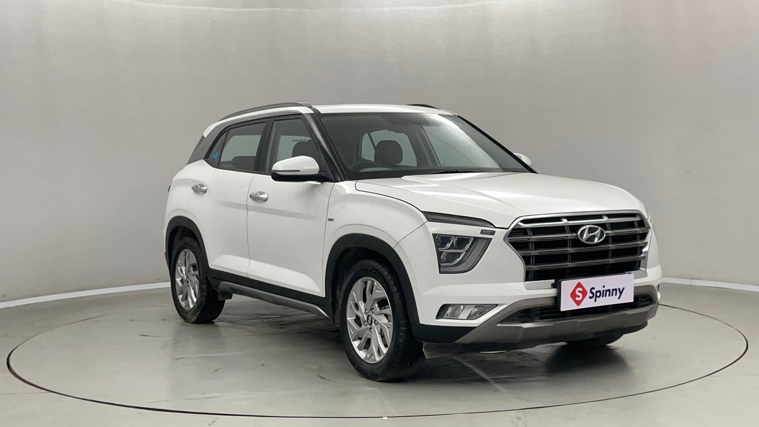 Used 2022 Hyundai Creta SX 1.5 Petrol IVT Petrol Automatic exterior RIGHT FRONT CORNER VIEW