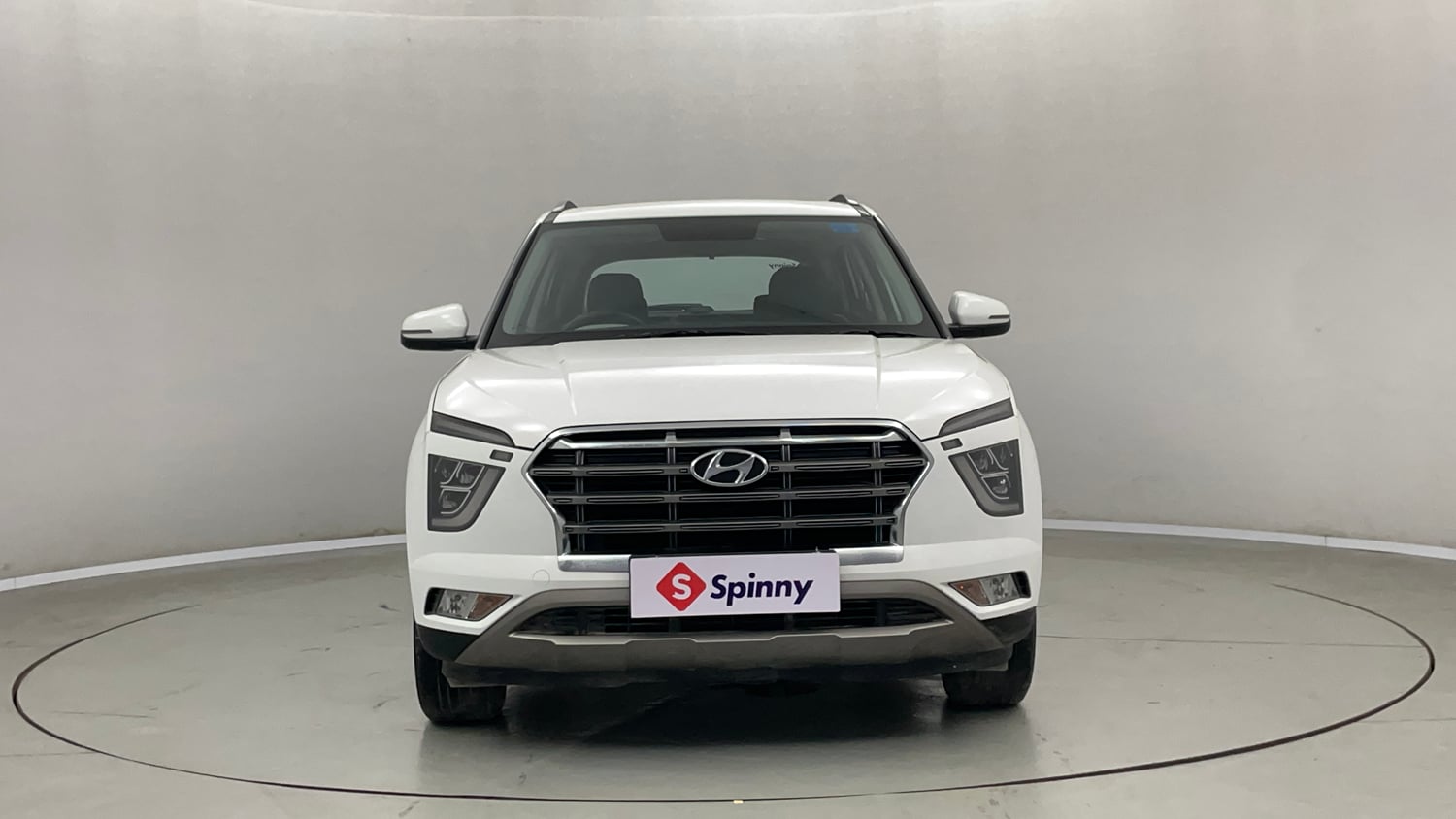 Used 2022 Hyundai Creta SX 1.5 Petrol IVT Petrol Automatic exterior FRONT VIEW