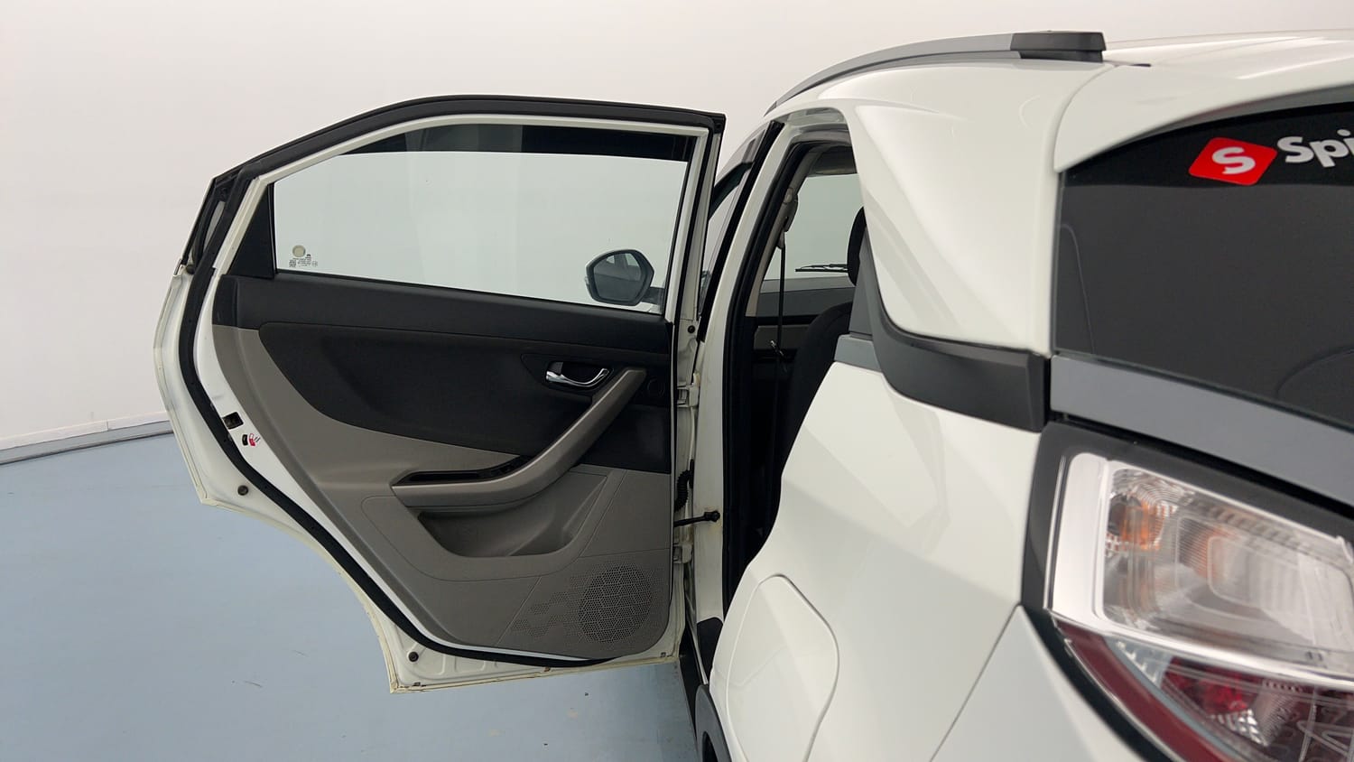 Used 2019 Tata Nexon XZA Plus Diesel Diesel Automatic interior LEFT REAR DOOR OPEN VIEW