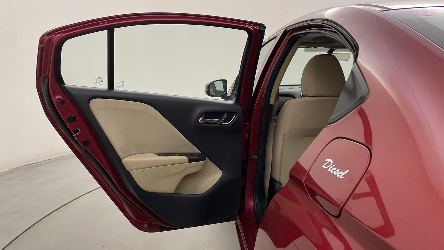 Used 2019 Honda City VX Diesel Diesel Manual interior LEFT REAR DOOR OPEN VIEW
