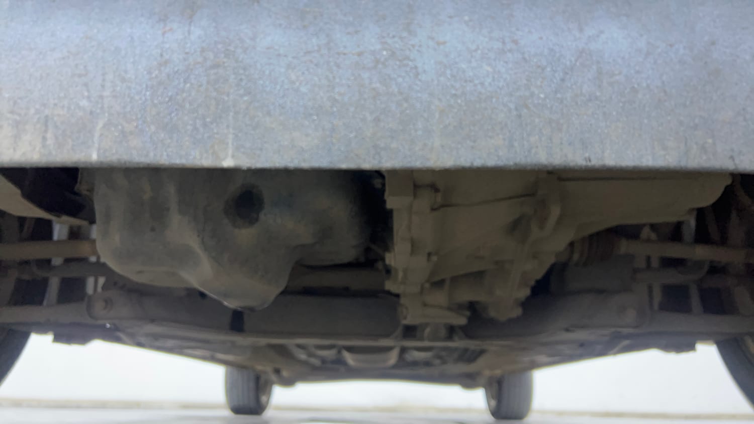 Used 2019 Ford Figo Aspire Titanium Plus 1.2 Ti-VCT Petrol Manual extra FRONT LEFT UNDERBODY VIEW
