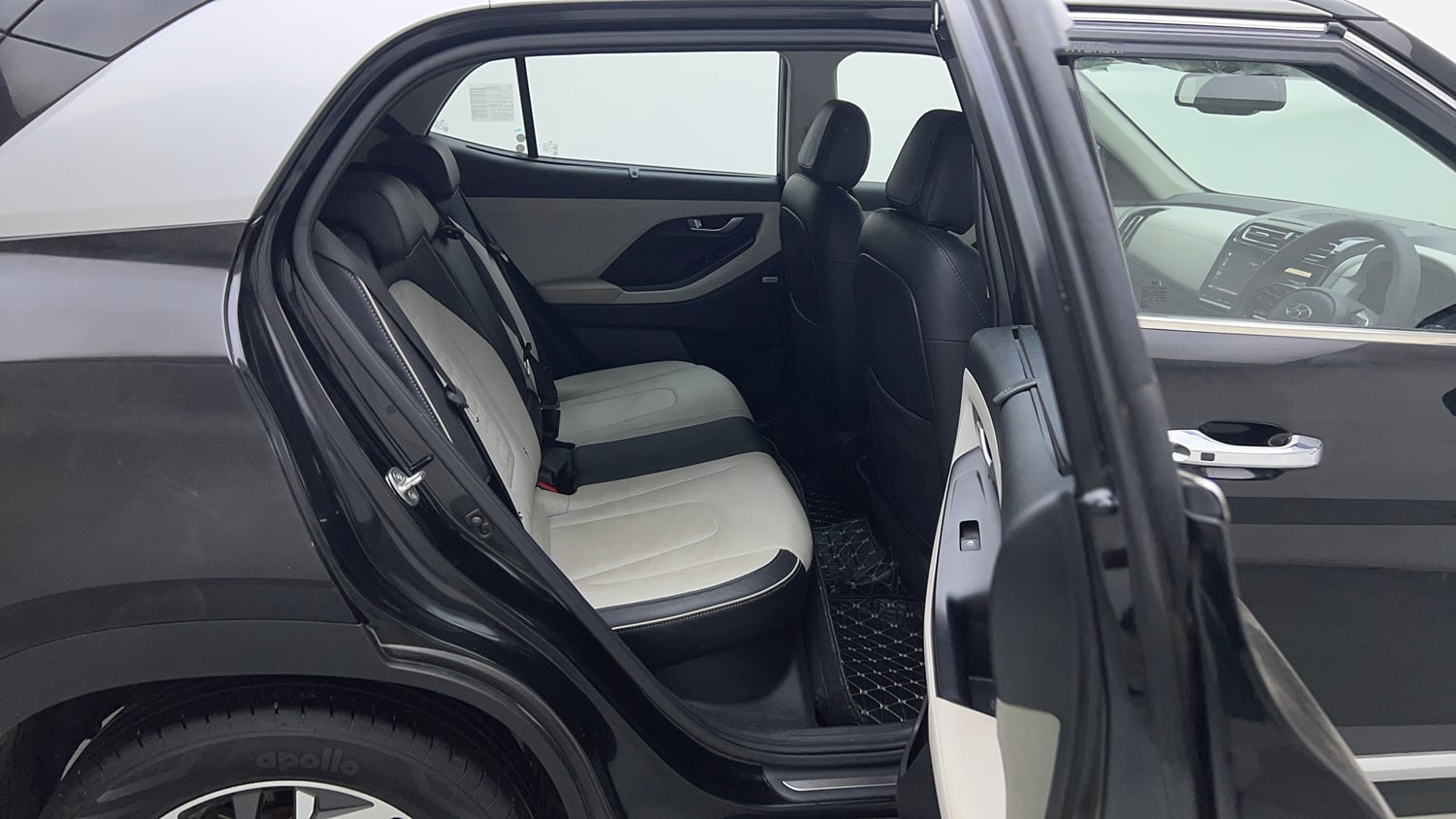 Used 2023 Hyundai Creta SX (O) 1.5 Petrol IVT Petrol Automatic interior RIGHT SIDE REAR DOOR CABIN VIEW