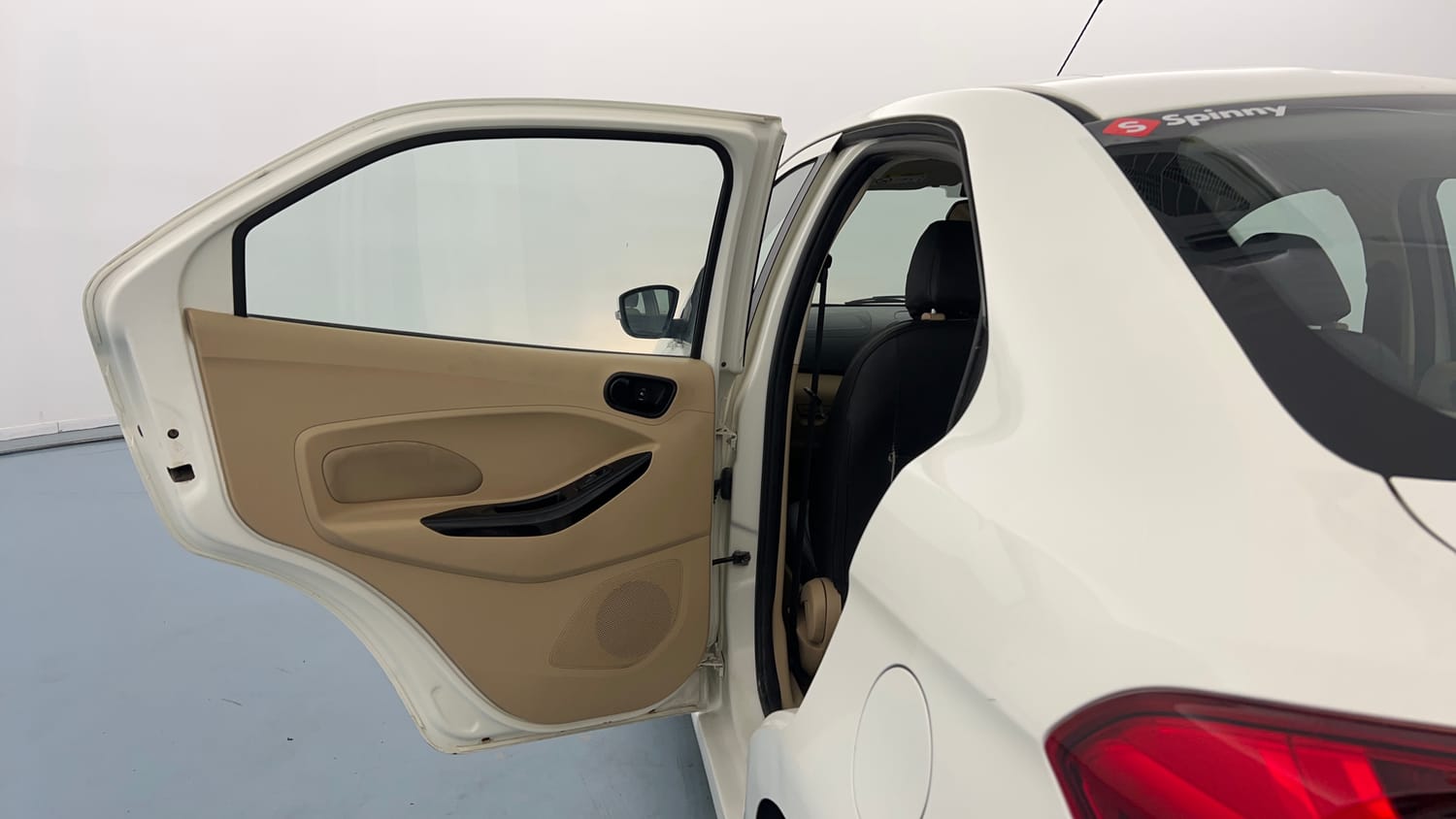 Used 2020 Ford Figo Aspire Titanium 1.2 Ti-VCT Petrol Manual interior LEFT REAR DOOR OPEN VIEW