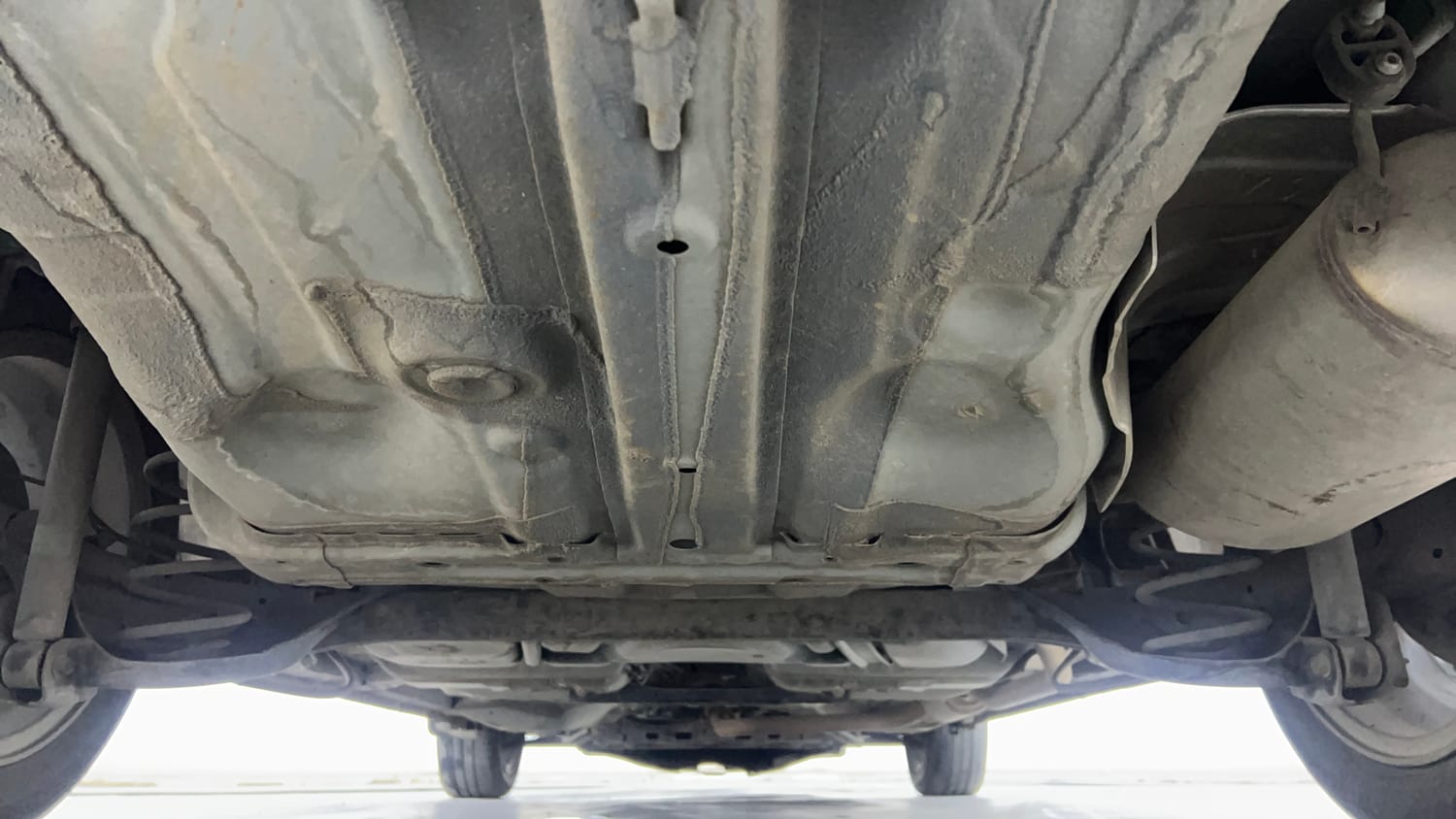 Used 2024 Honda City V Petrol MT Petrol Manual extra REAR UNDERBODY VIEW (TAKEN FROM REAR)